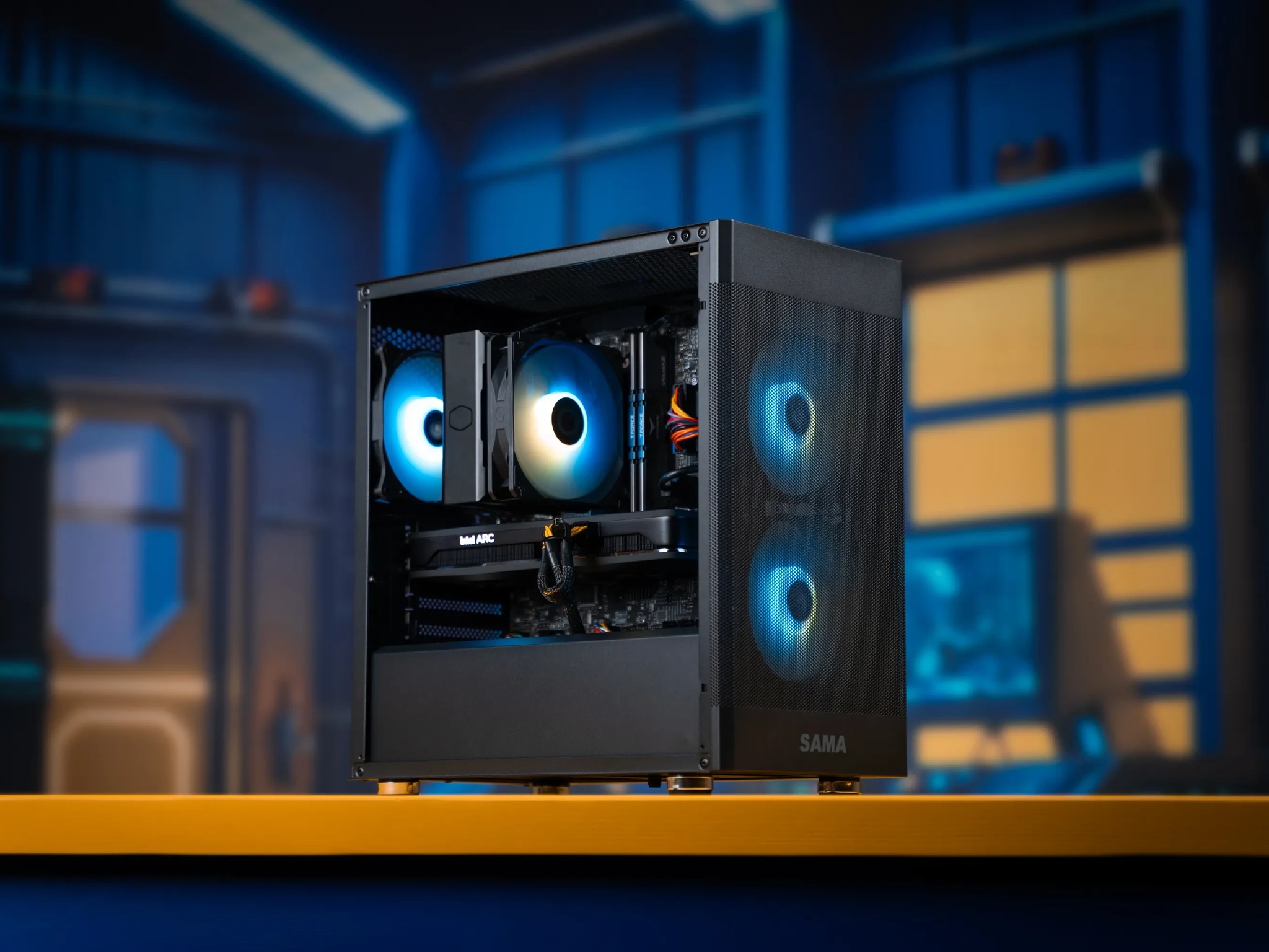 [SALE- Originally 895$]“Intel's System” Arc A750 i5 11400F 16GB Windows 11 1TB Workstation Gaming PC