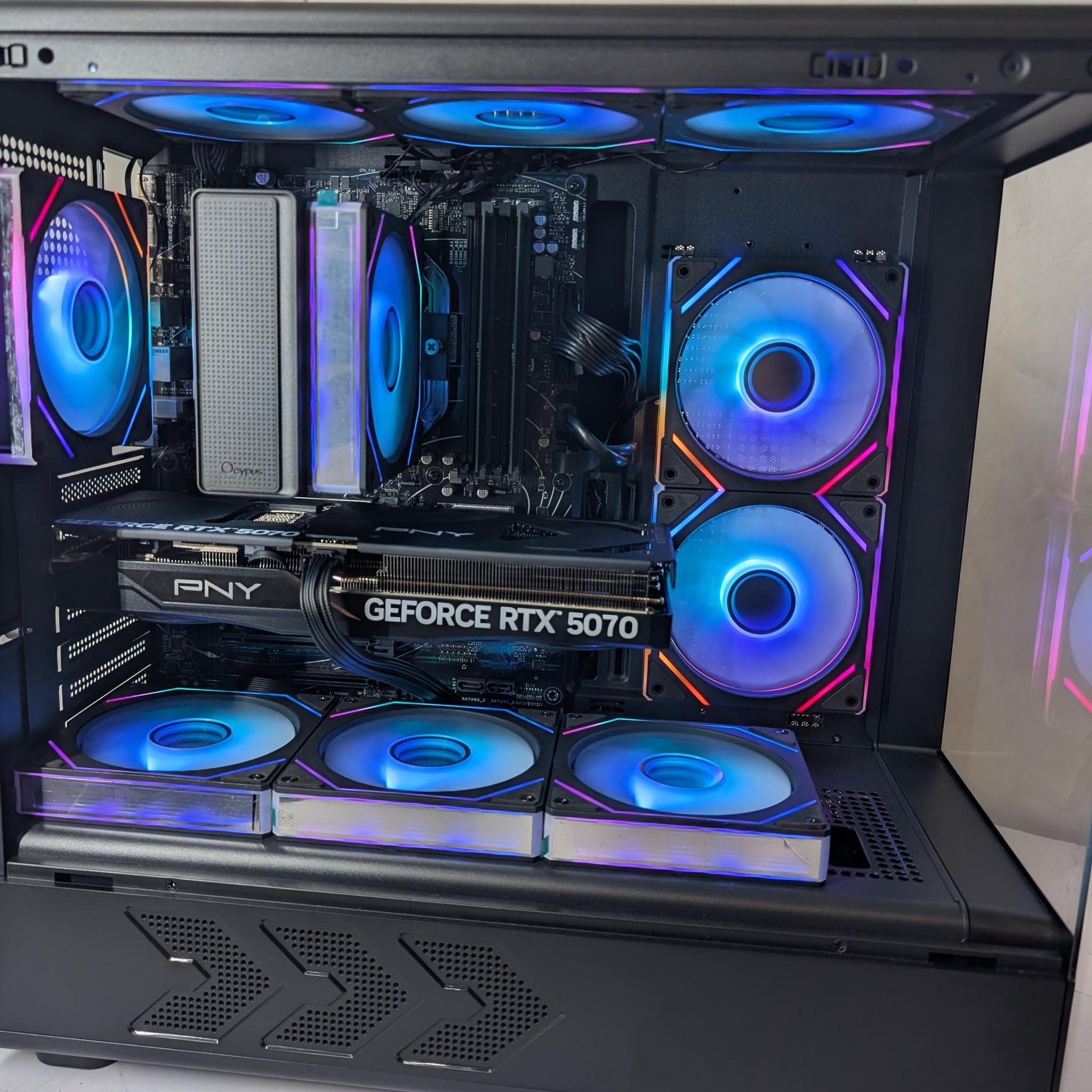 RTX 5070 | RYZEN 5 7500F | 16GB DDR5 | 650W PSU |