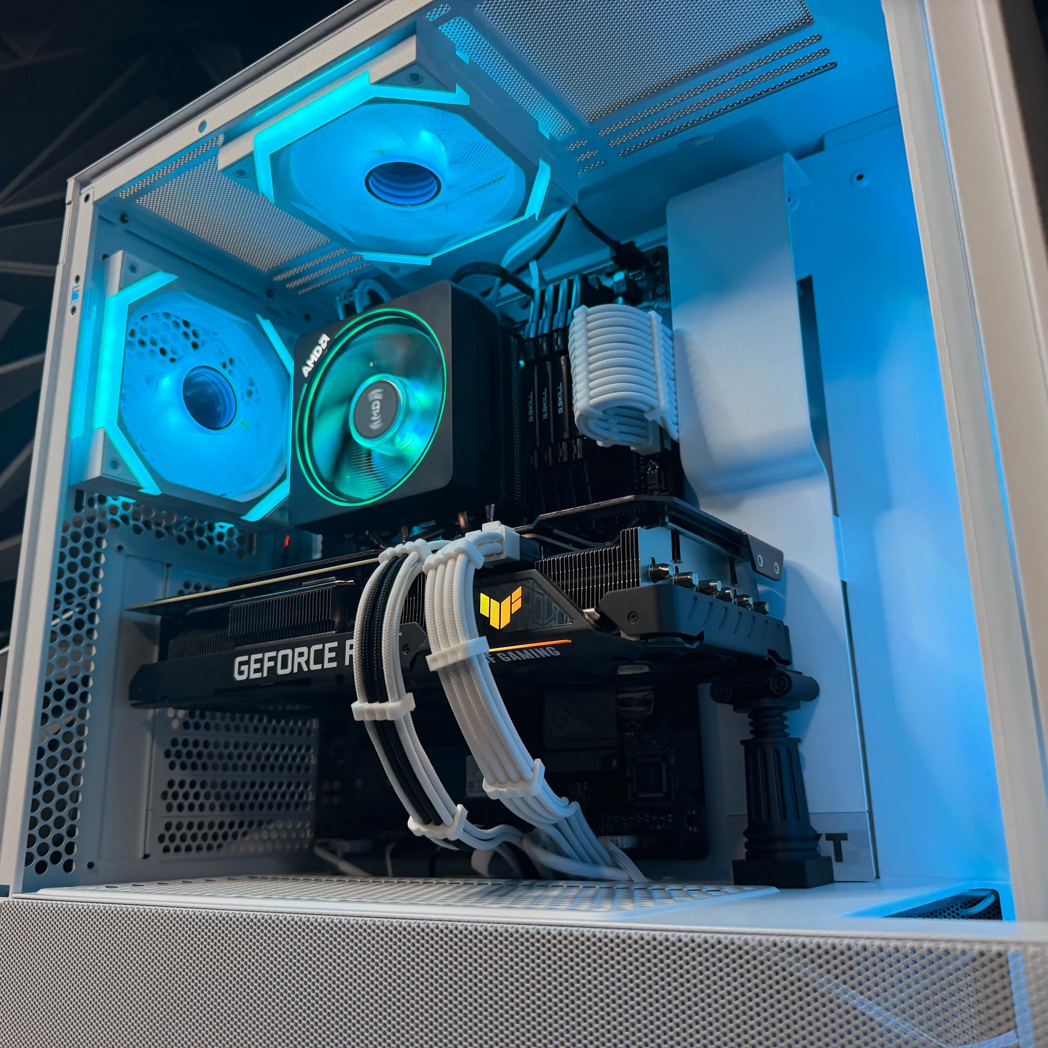 ⚪⚫🔥 YIN YANG BANG 🔥⚫⚪Ryzen 7 5800XT| RTX 3080 | 32 GB DDR4| 1.25 TB NVMe| 850W PSU