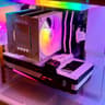 Gaming PC: Ryzen 5, RTX 3070, 1TB, 32GB, B550M, WiFi 6, NZXT H5 Flow RGB, White Build