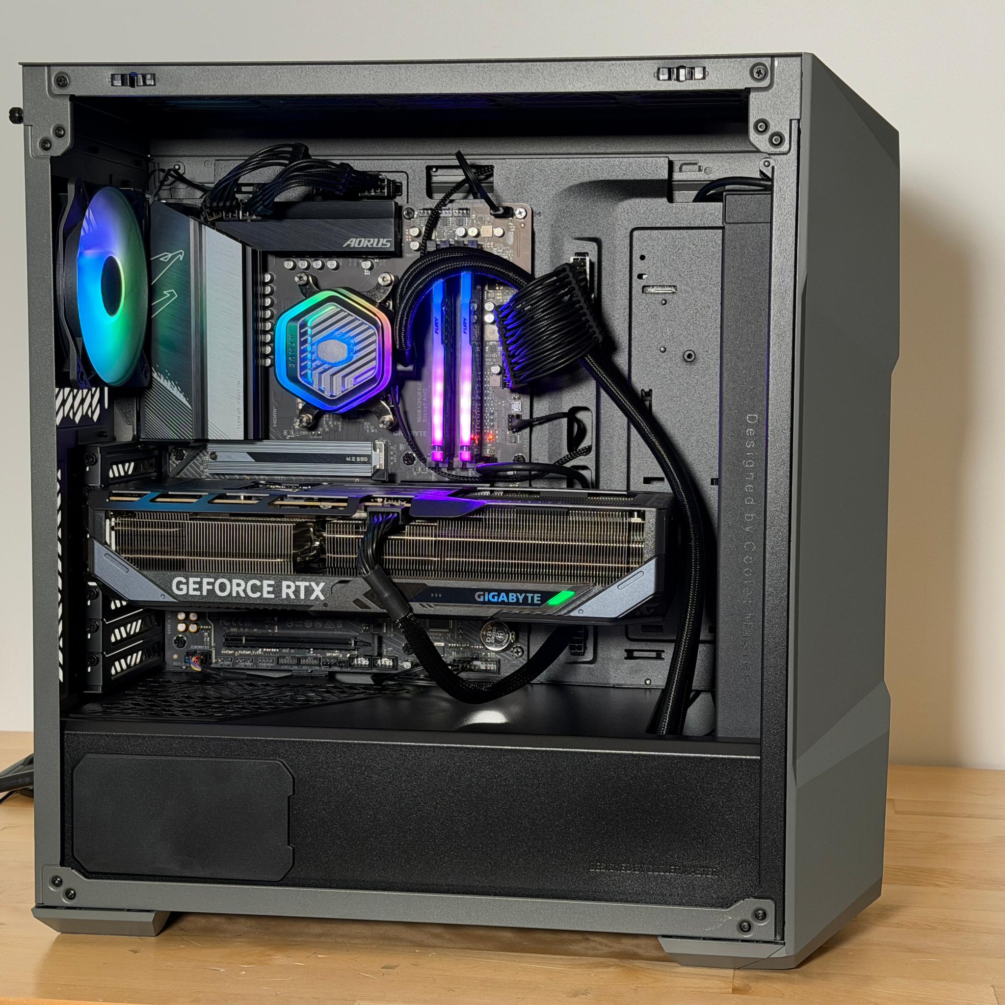 RTX 5080 Ryzen 7 9800x3d Gaming PC