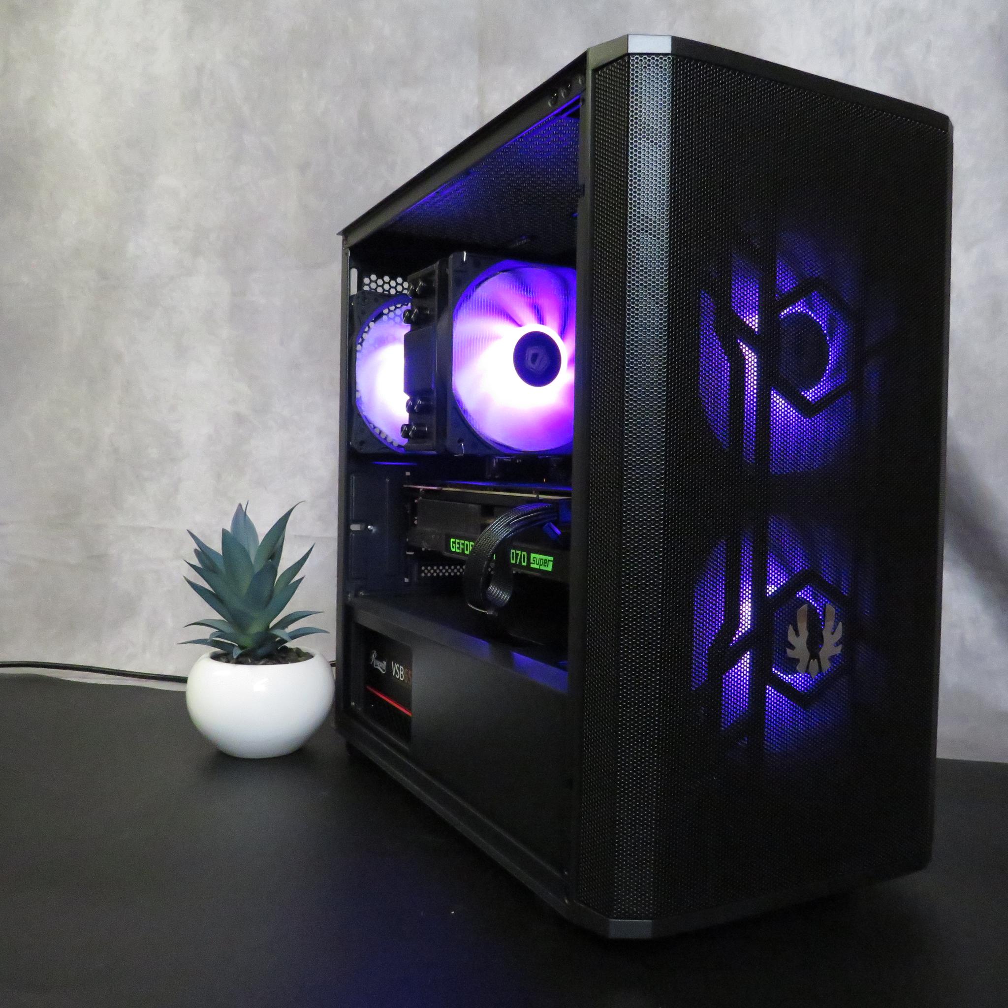 Good looking mid-range gamer: Ryzen 5 3600 + RTX 2070 Super + 16 GB DDR4 + 1 TB NVME
