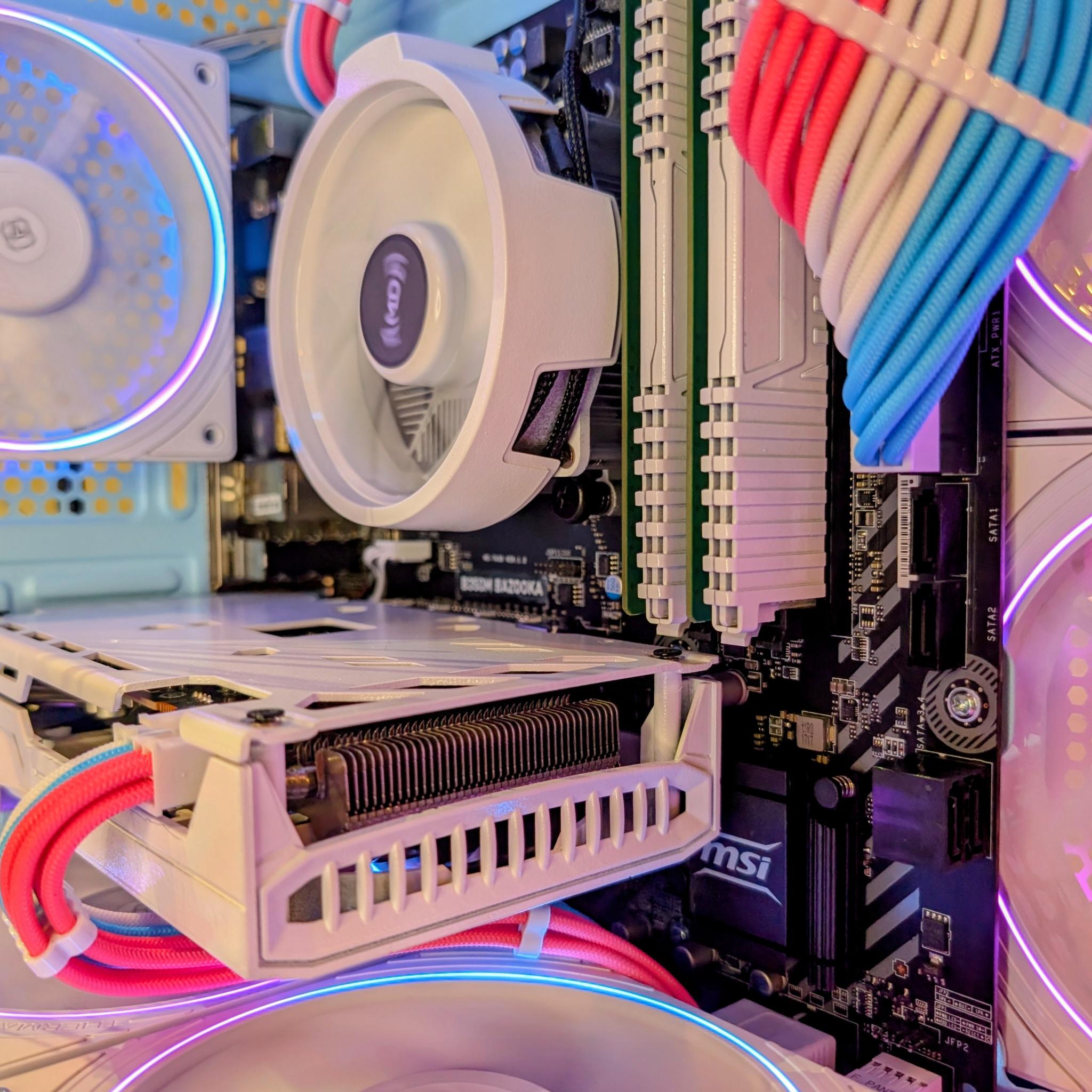 Gaming PC 🍭SUGAR RUSH⚡ AMD RYZEN RADEON