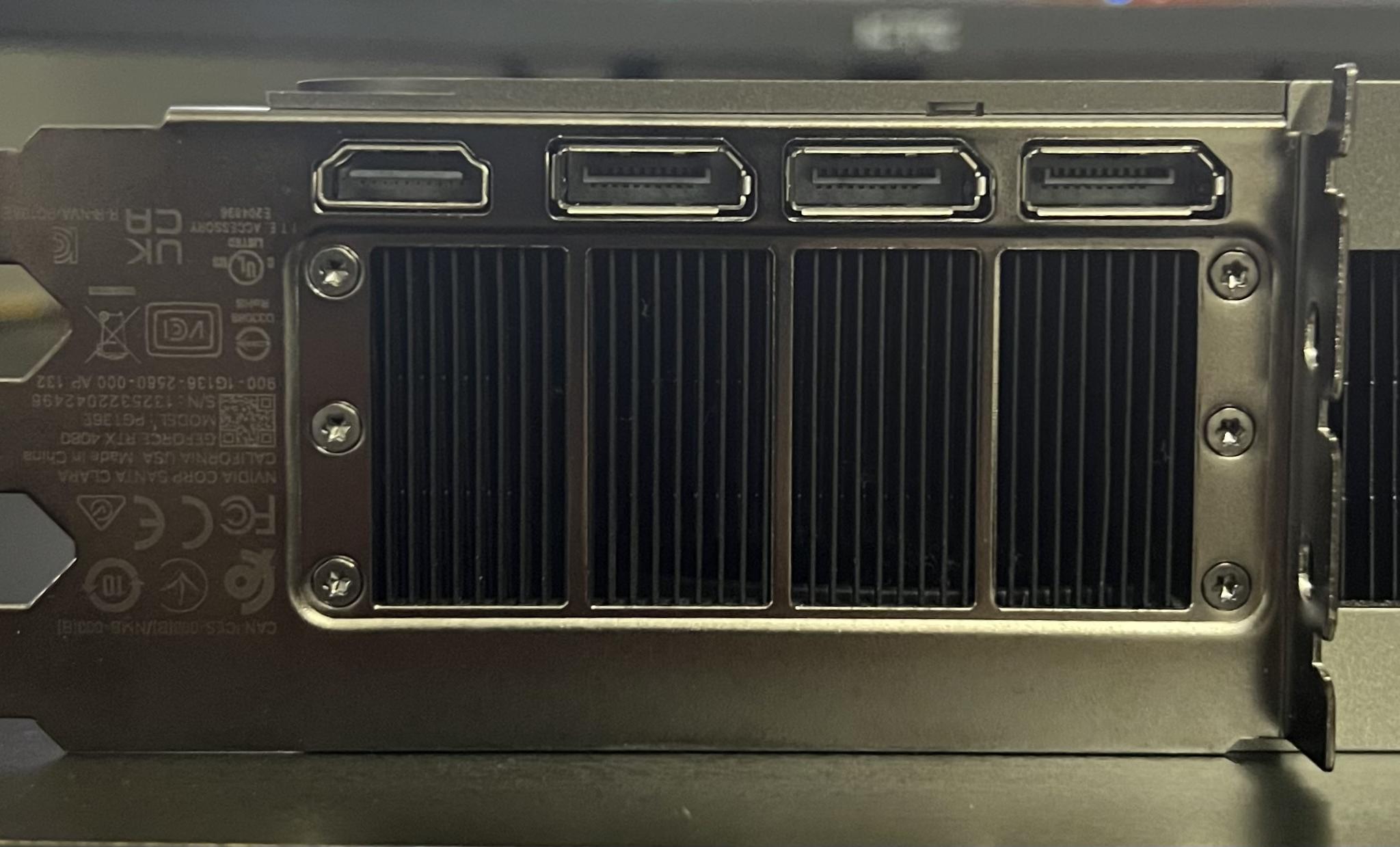 NVIDIA GeForce RTX 4080 Founders Edition Dual Fan 16GB GDDR6X PCIe 4.0 Graphics
