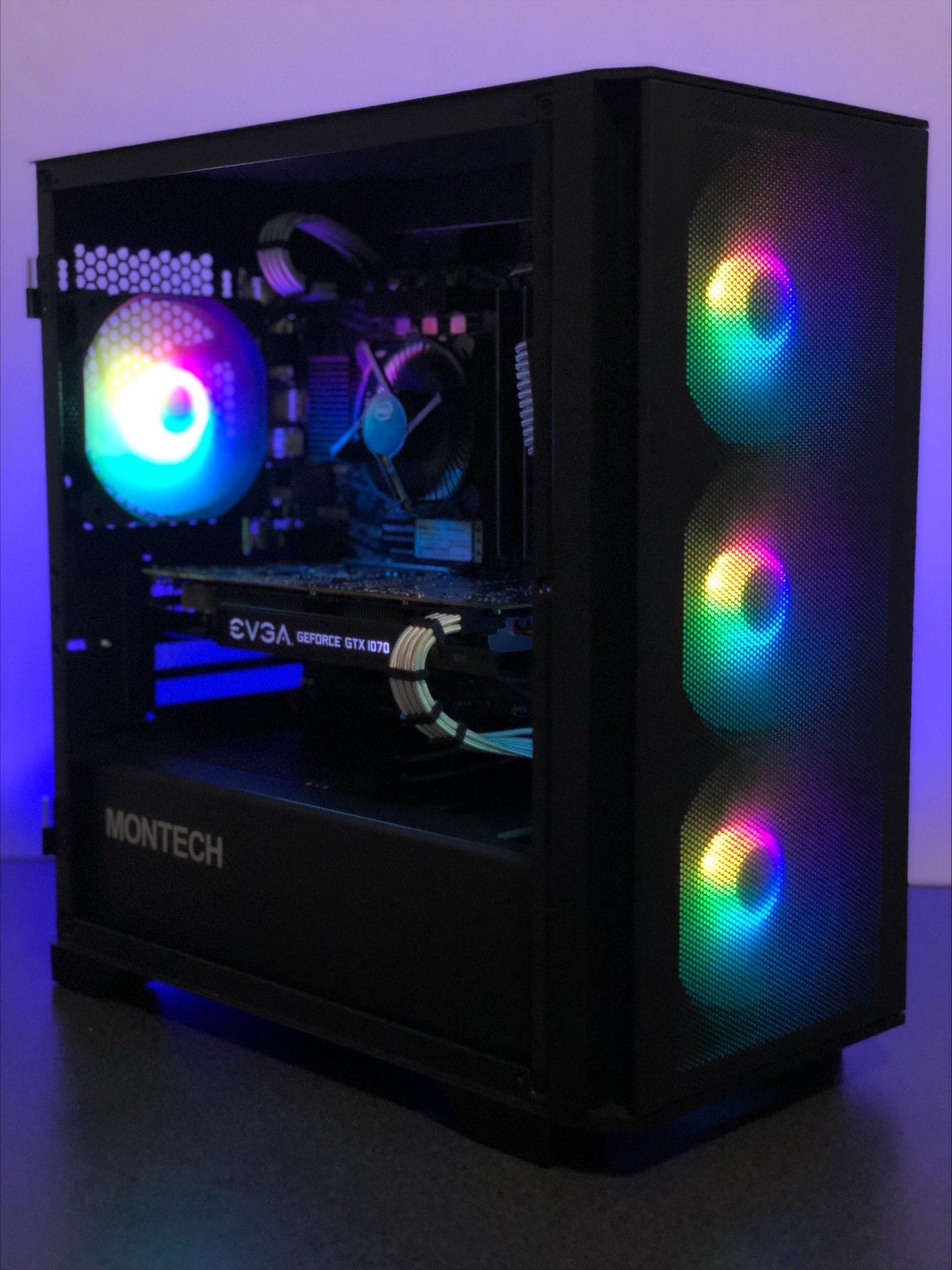 Upgradable Gaming PC | Intel Core i3 10105F + GTX 1070 8GB + 16GB RAM