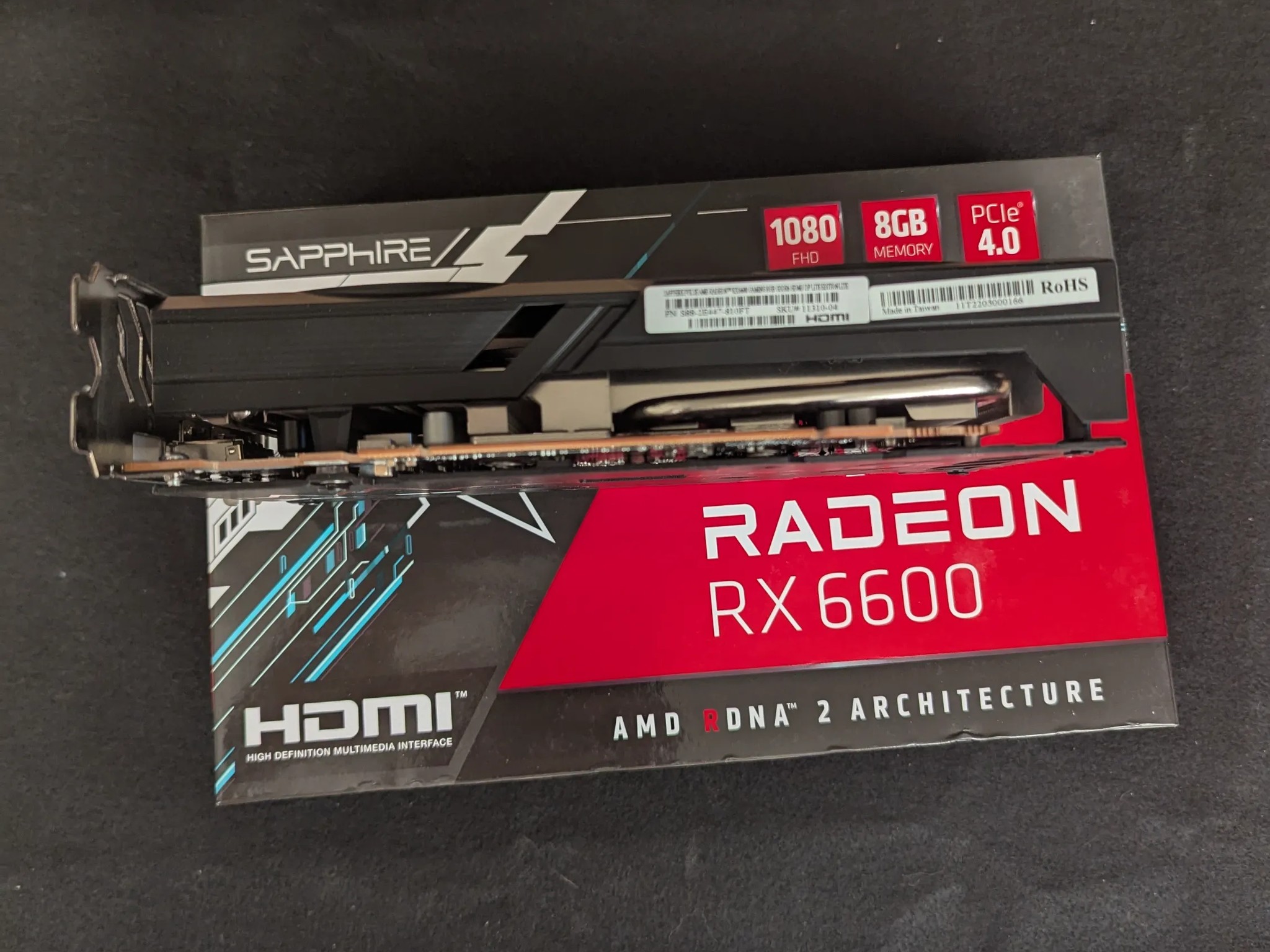 🔵 Sapphire Pulse RX 6600 – 1080p Gaming Performance | Cool & Efficient 🎮