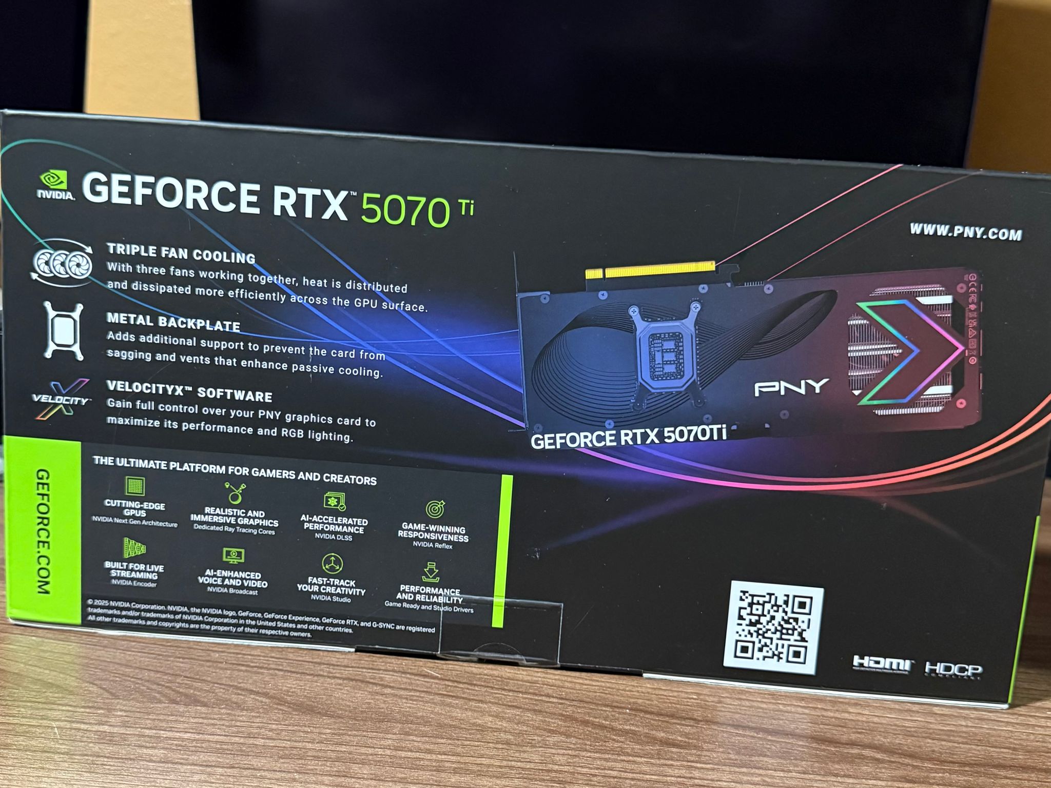 PNY Nvidia GeForce RTX 5070 ti OC