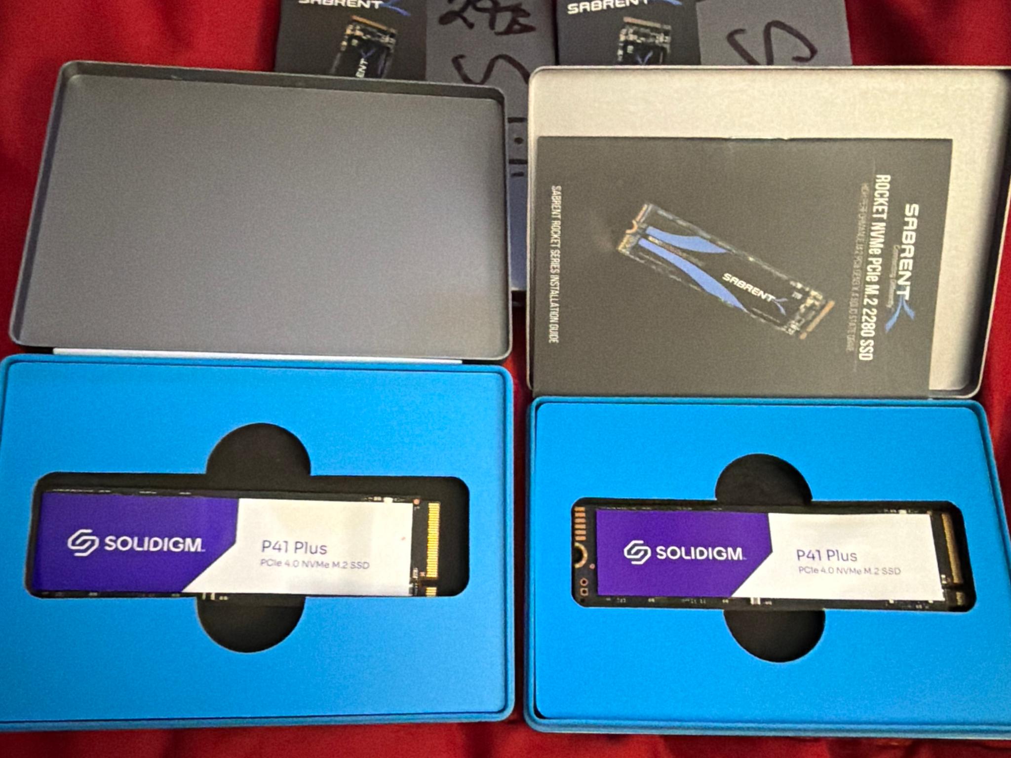 2TB Solidigm P41 Plus PCIe 4.0 NVMe M.2 2280 SSD GEN 4