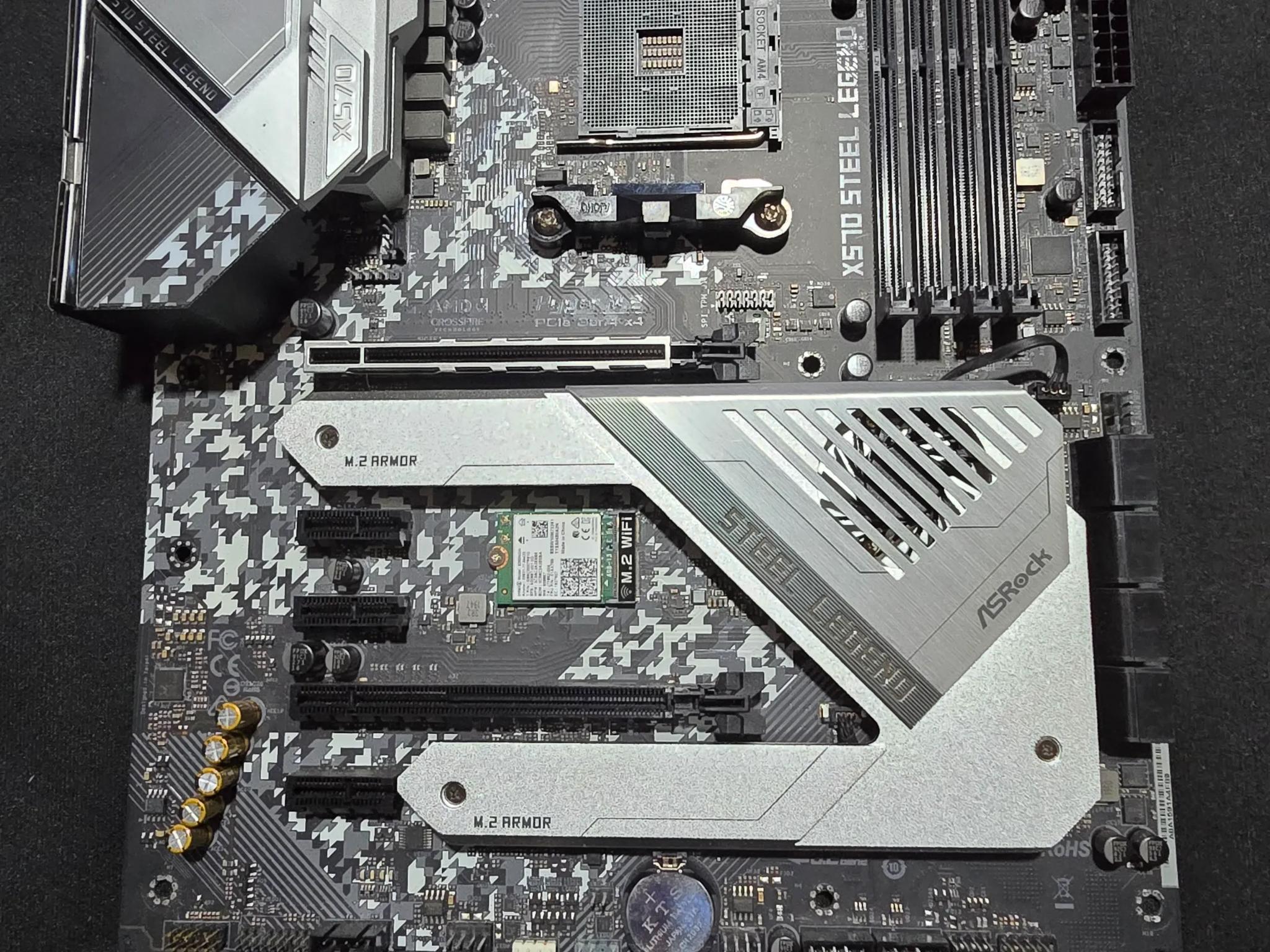 X570 Asrock Steel Legend AM4 motherboard