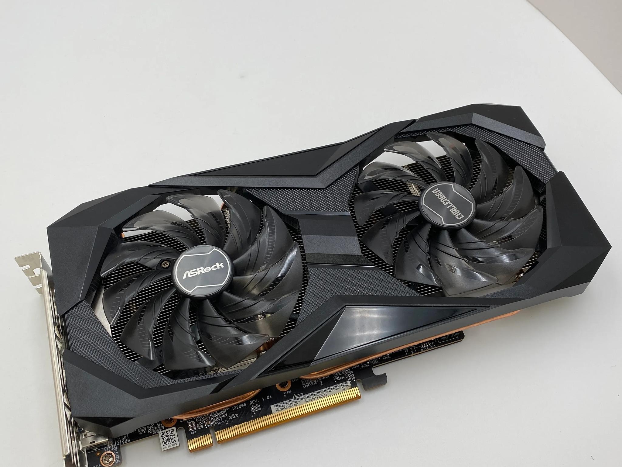 ASRock Challenger D Radeon RX 6650 XT 8GB GDDR6 PCI Express 4.0 Video Card RX665