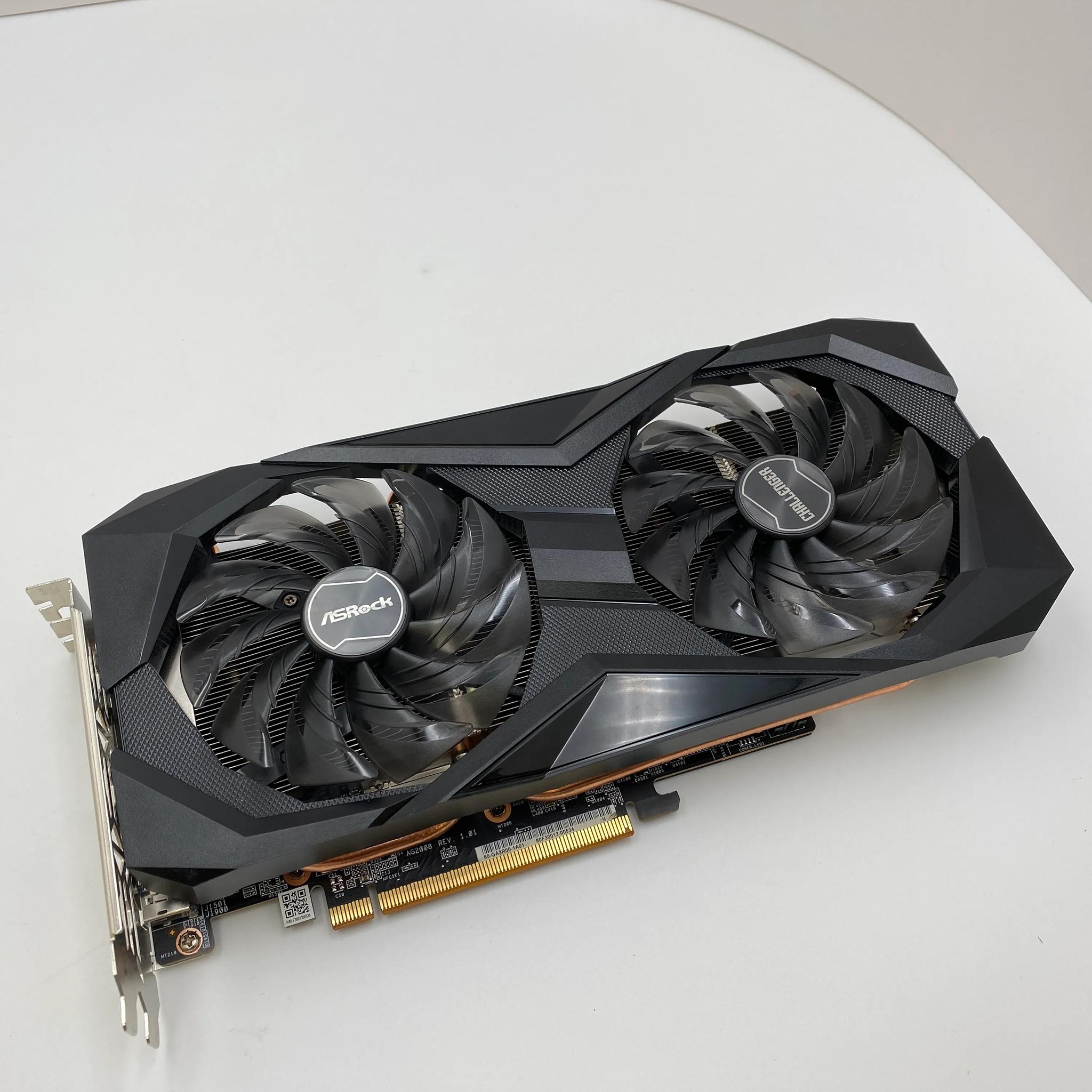 ASRock Challenger D Radeon RX 6650 XT 8GB GDDR6 PCI Express 4.0 Video Card RX665