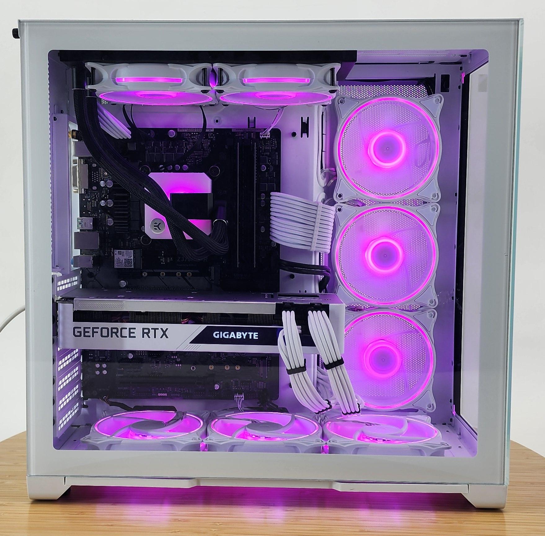 Gaming PC i7-9700K 16GB RAM 1TB SSD RTX 3070 8GB Windows 11 Computer