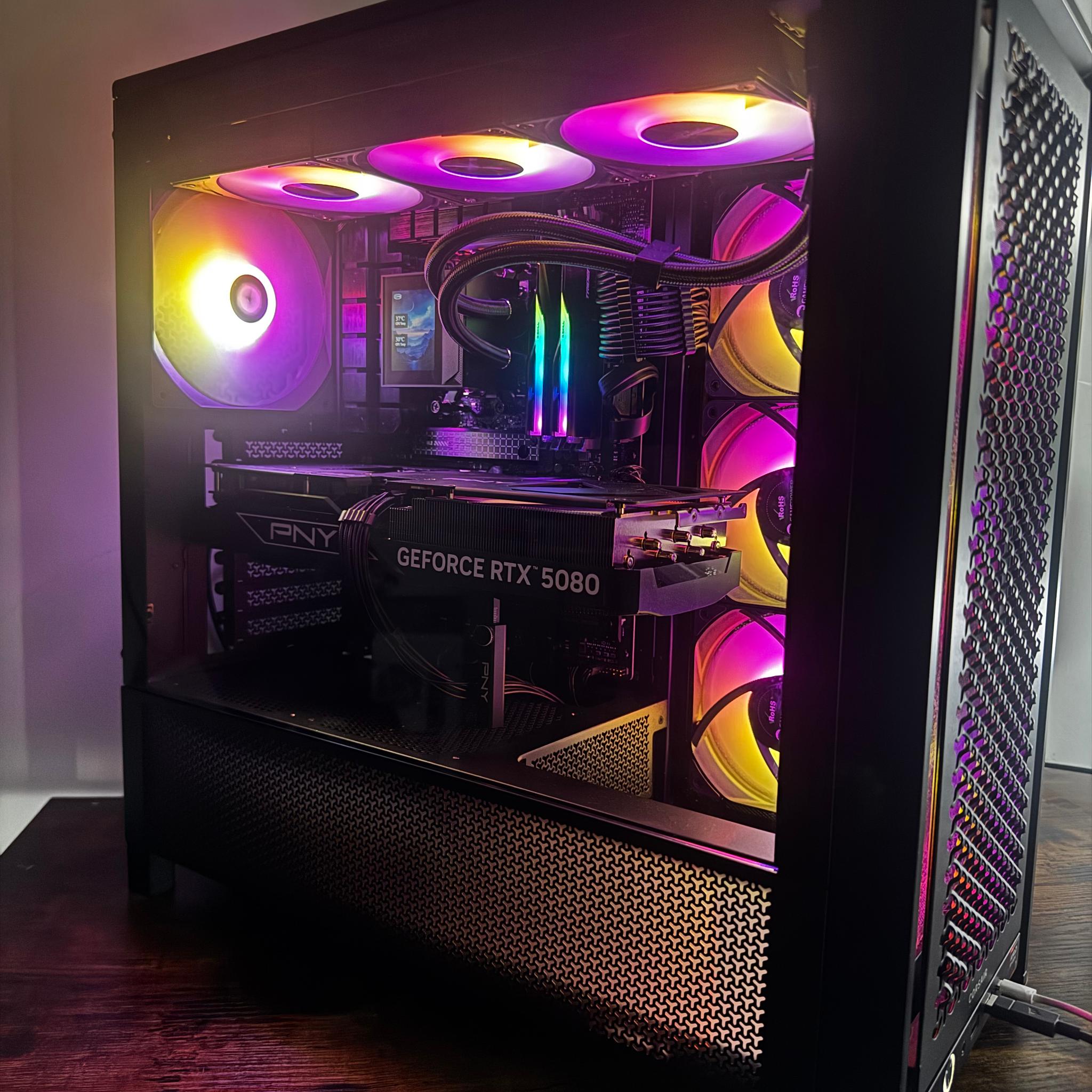 RTX 5080 | Ryzen 7 9800X3D | 64GB DDR5 | High-End Gaming PC