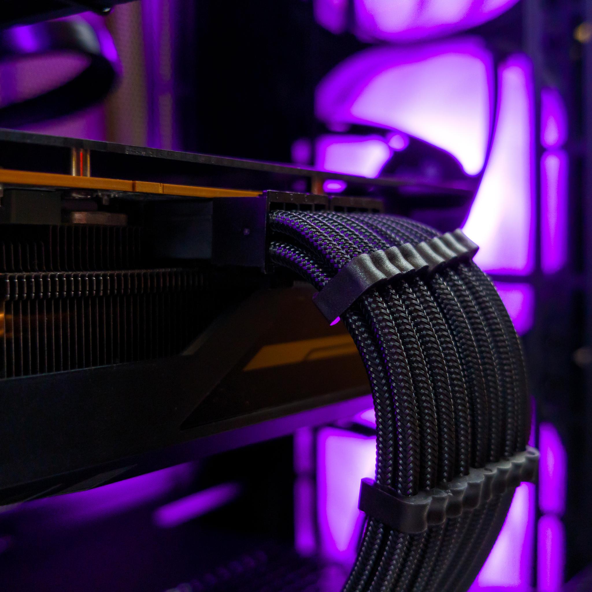 💜🖤 RX 6800 / Ryzen 5 5600 / 32GB Gaming PC 🖤💜