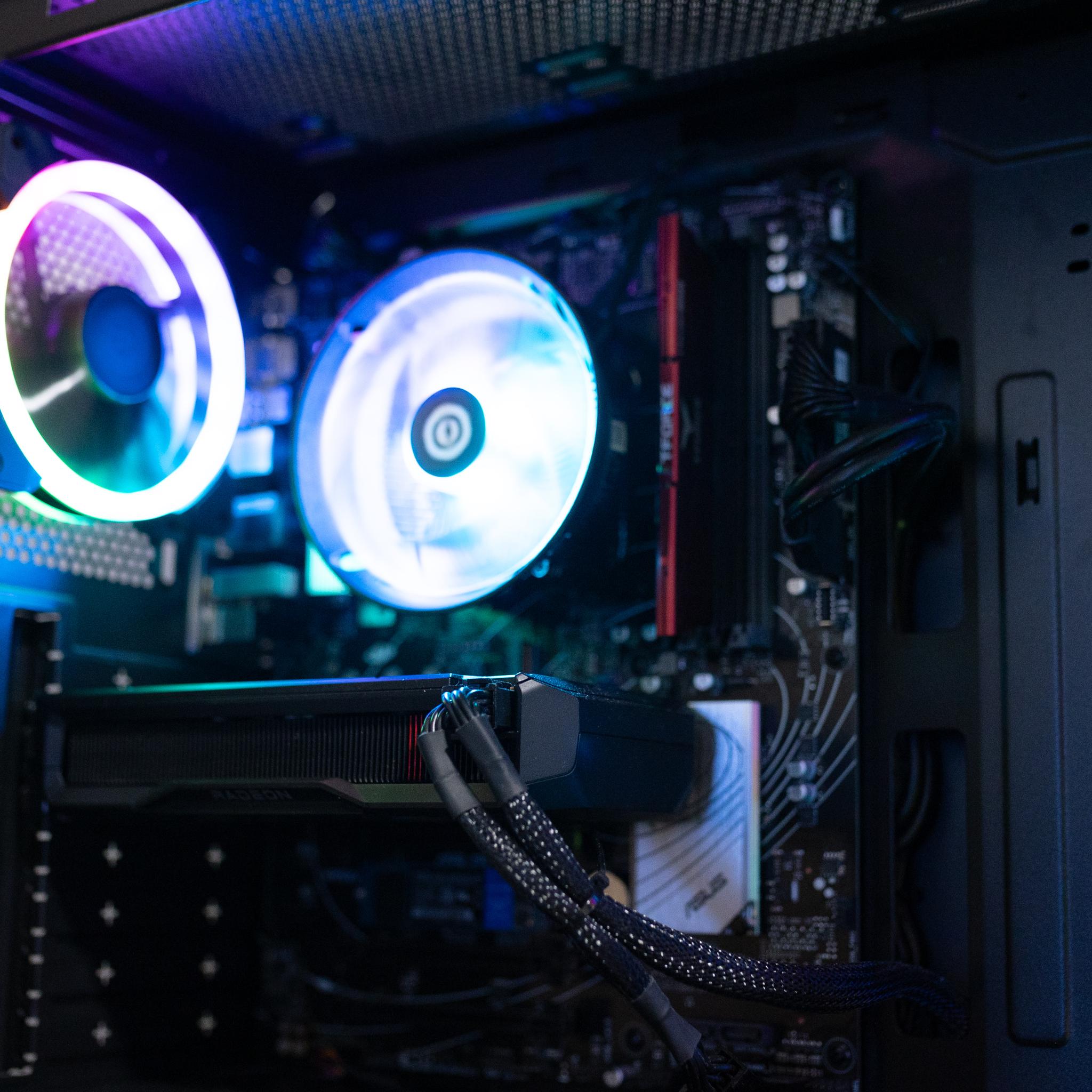 Radeon RX 7600 Custom Gaming PC - Ryzen 5 7600, 512GB SSD