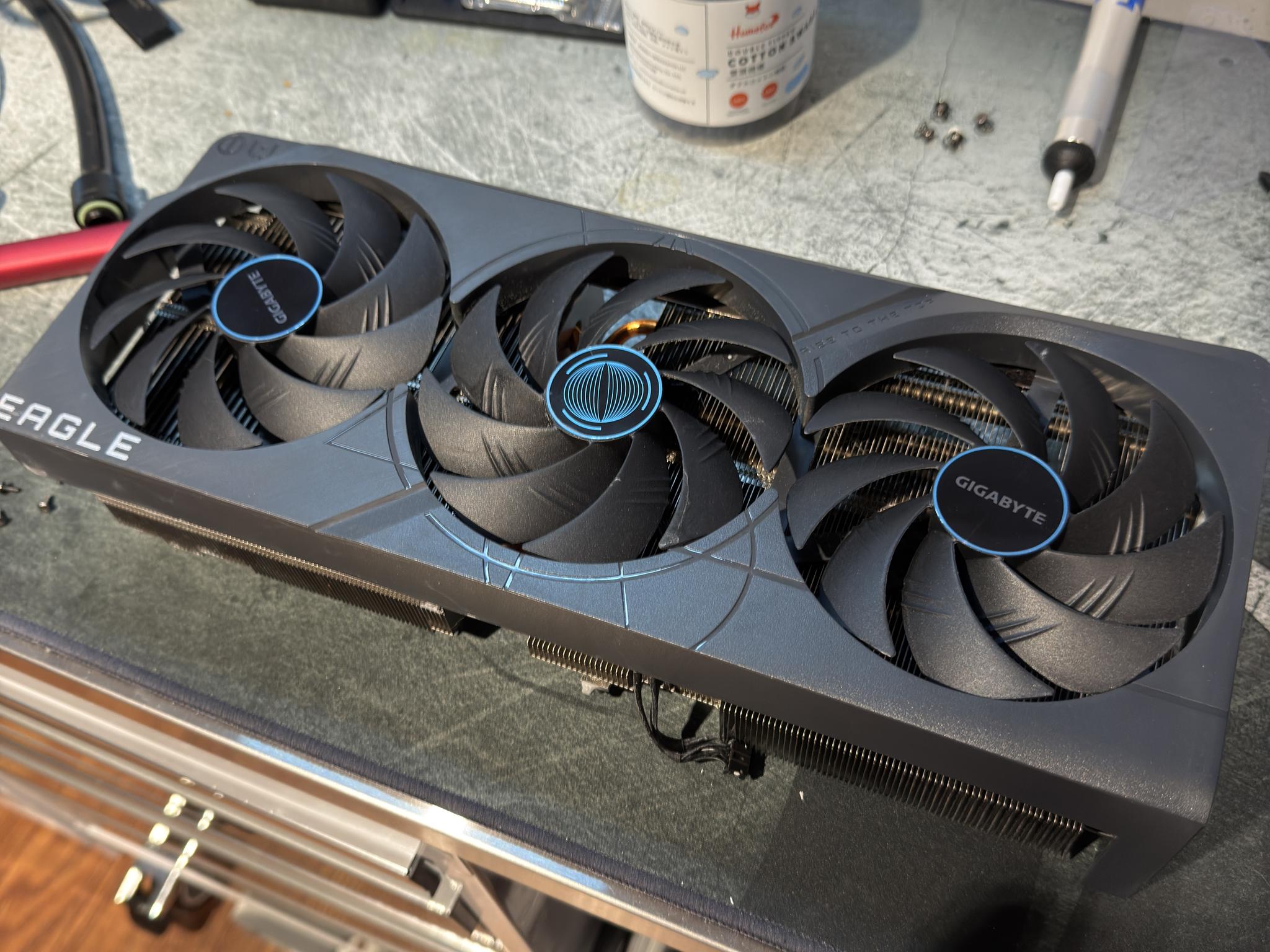 Gigabyte 4080 Eagle OC  16GB - Water Block Installed