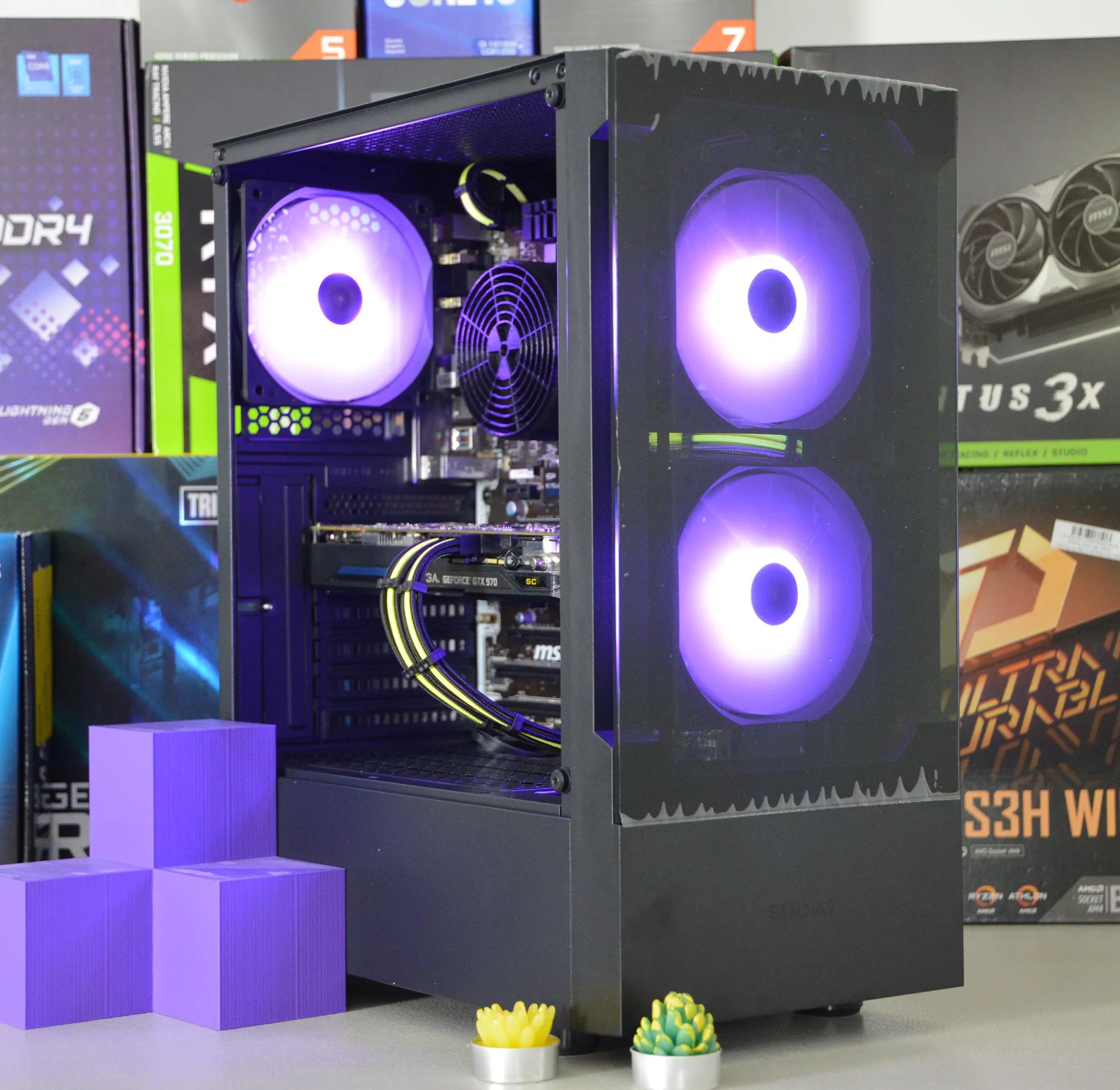 ☢️ Midnight Nova ☢️ | GTX 970 4GB | Intel Core i5 6500 | 16GB DDR4 RAM | 512GB NVME SSD |