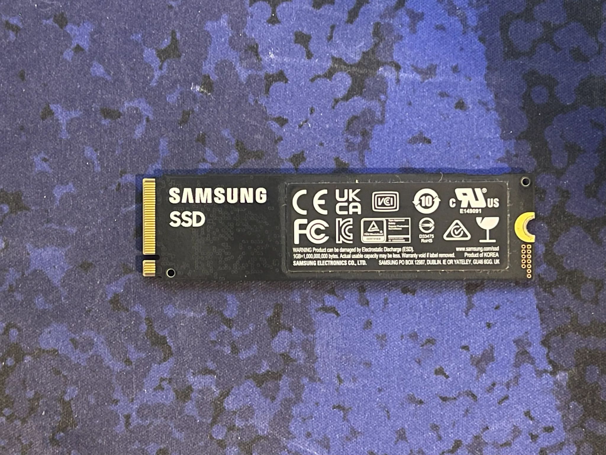 ⚠️USED LIKE NEW⚠️ Samsung 980 Pro 1 TB M.2-2280 PCIe 4.0 X4 NVME SSD