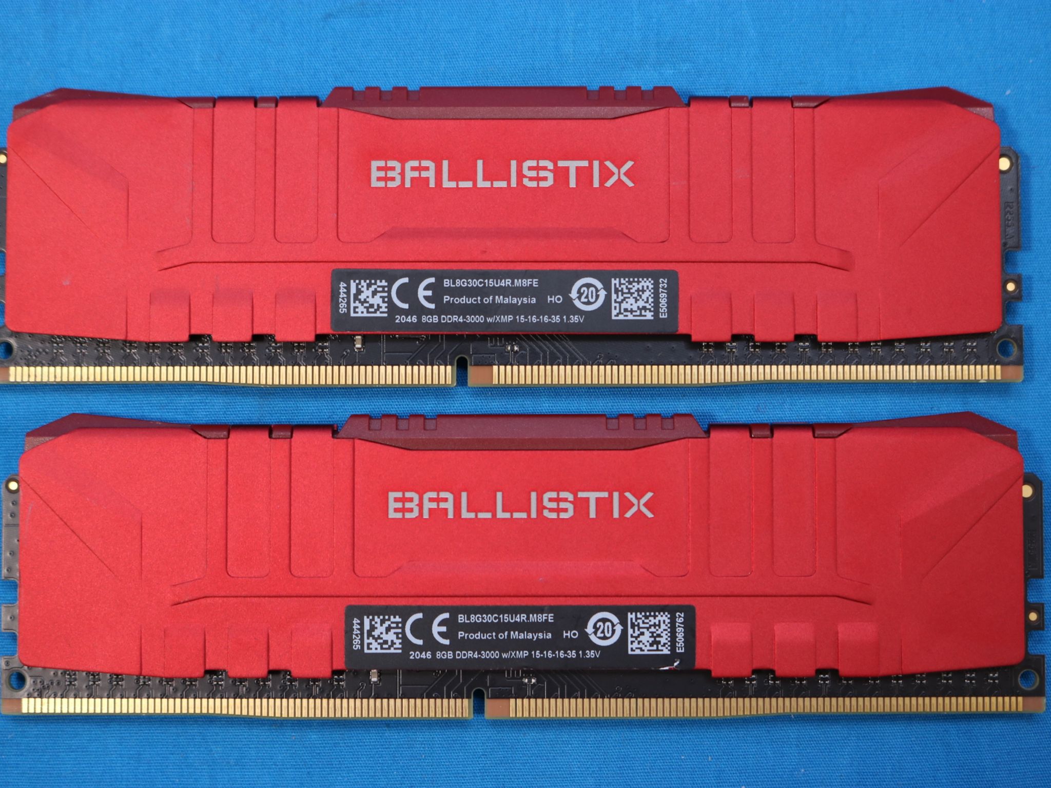 Crucial Ballistix 16GB (2x8GB) DDR4-3000MHz CL15 Desktop RAM (Red) - 4313002597