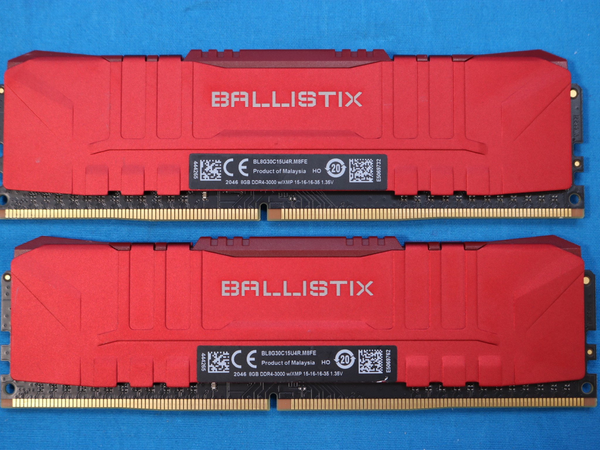 Crucial Ballistix 16GB (2x8GB) DDR4-3000MHz CL15 Desktop RAM (Red) - 4313002597