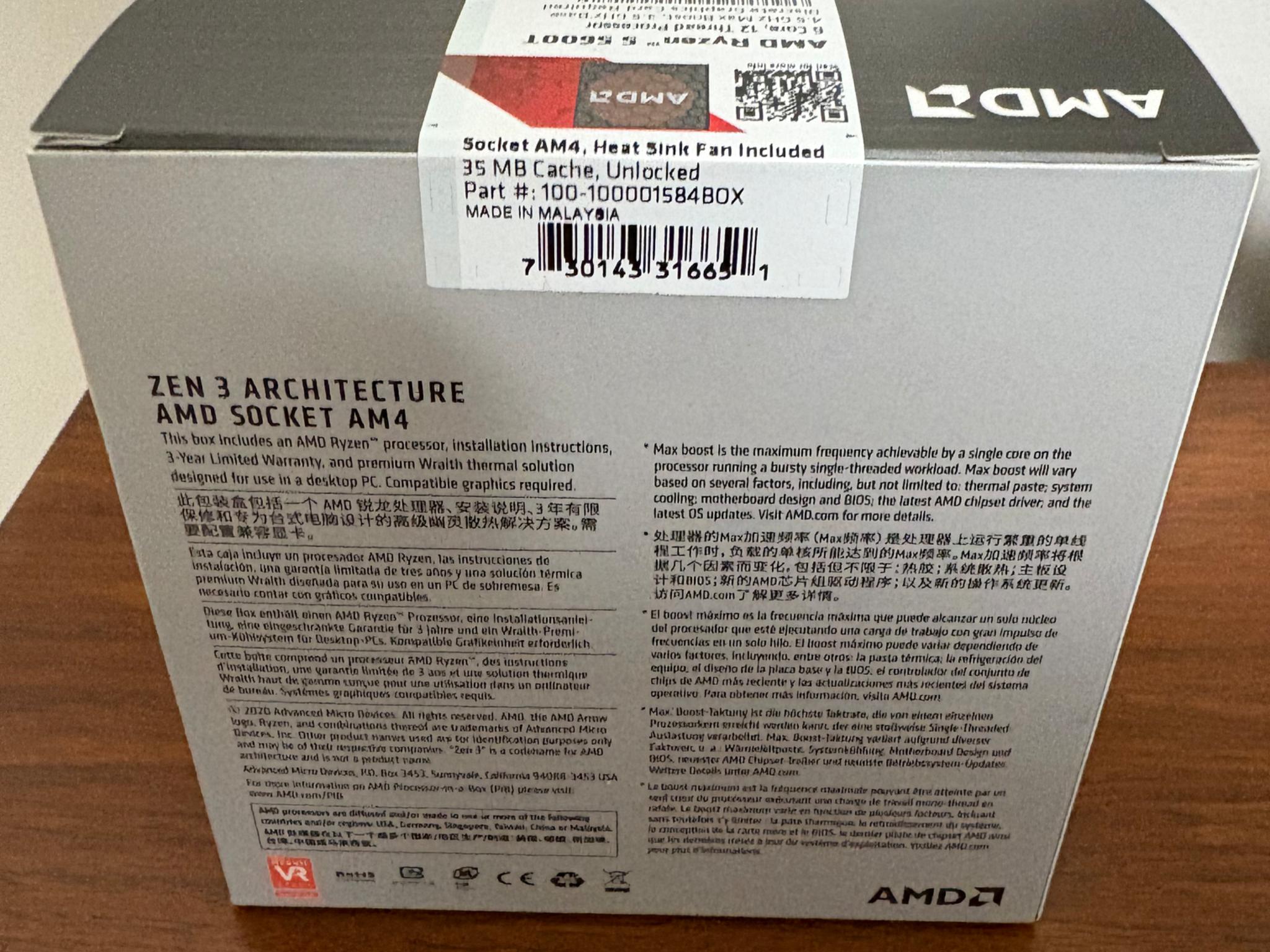 NEW Ryzen 5 5600T 6 Core CPU