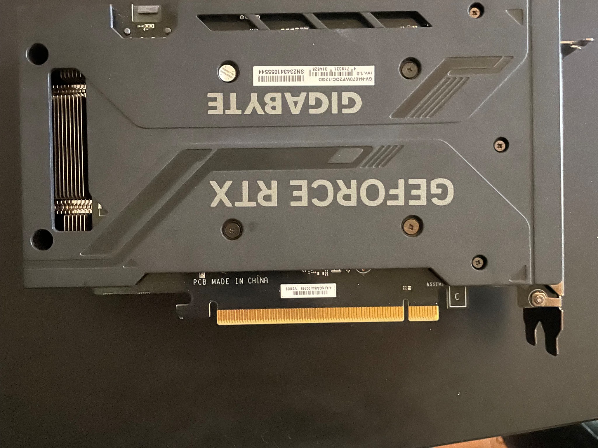 Gigabyte Windforce 2X RTX 4070 SFF compatible