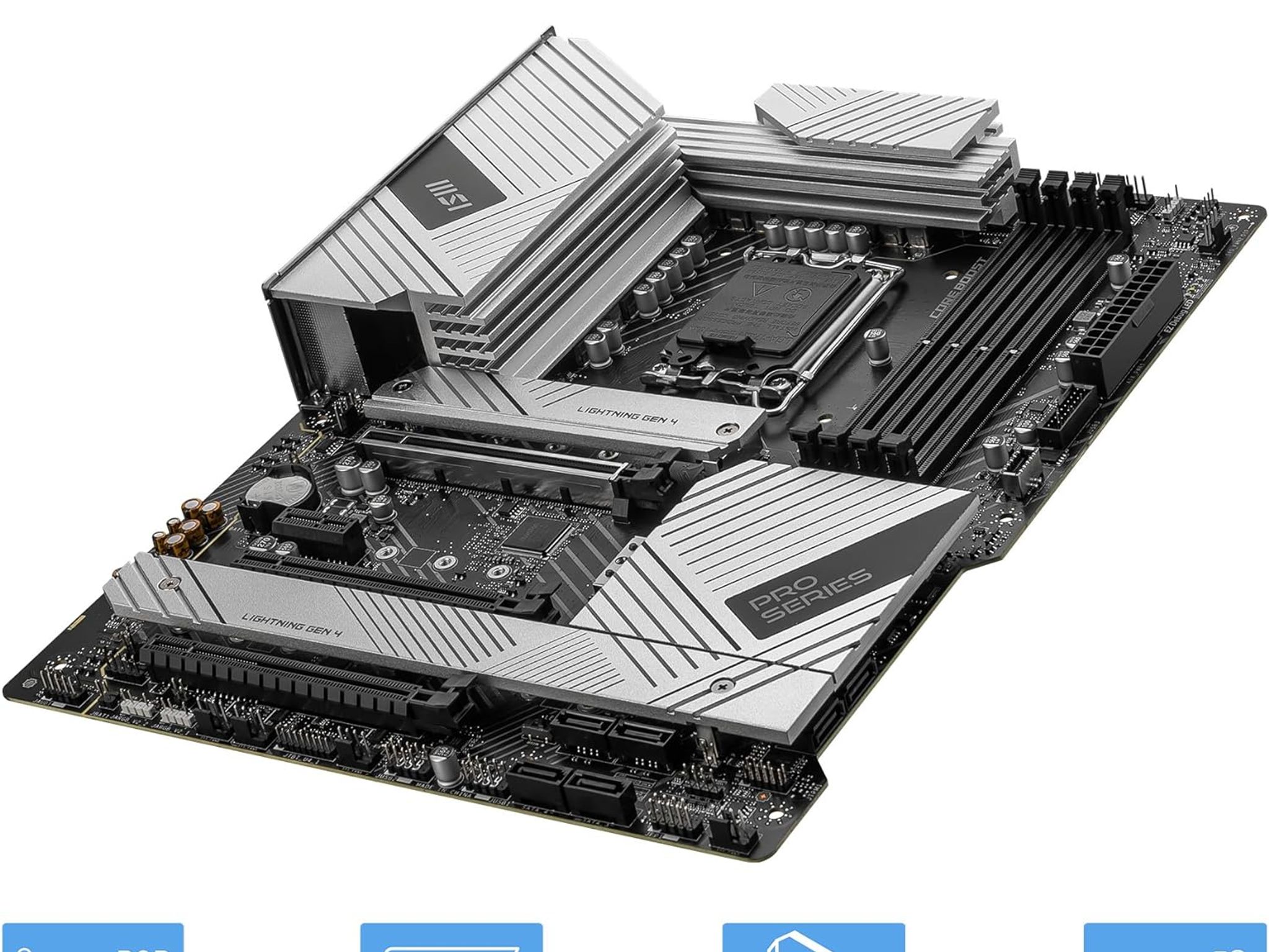 MSI PRO Z790-A MAX WIFI Intel LGA 1700 Z790 ATX M.2 Desktop Motherboard A