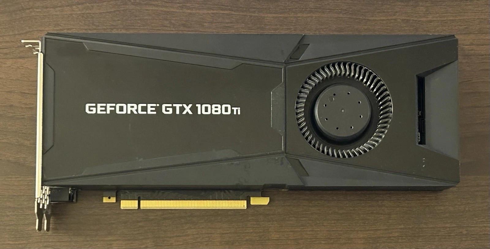 PNY GTX 1080 Ti graphics card