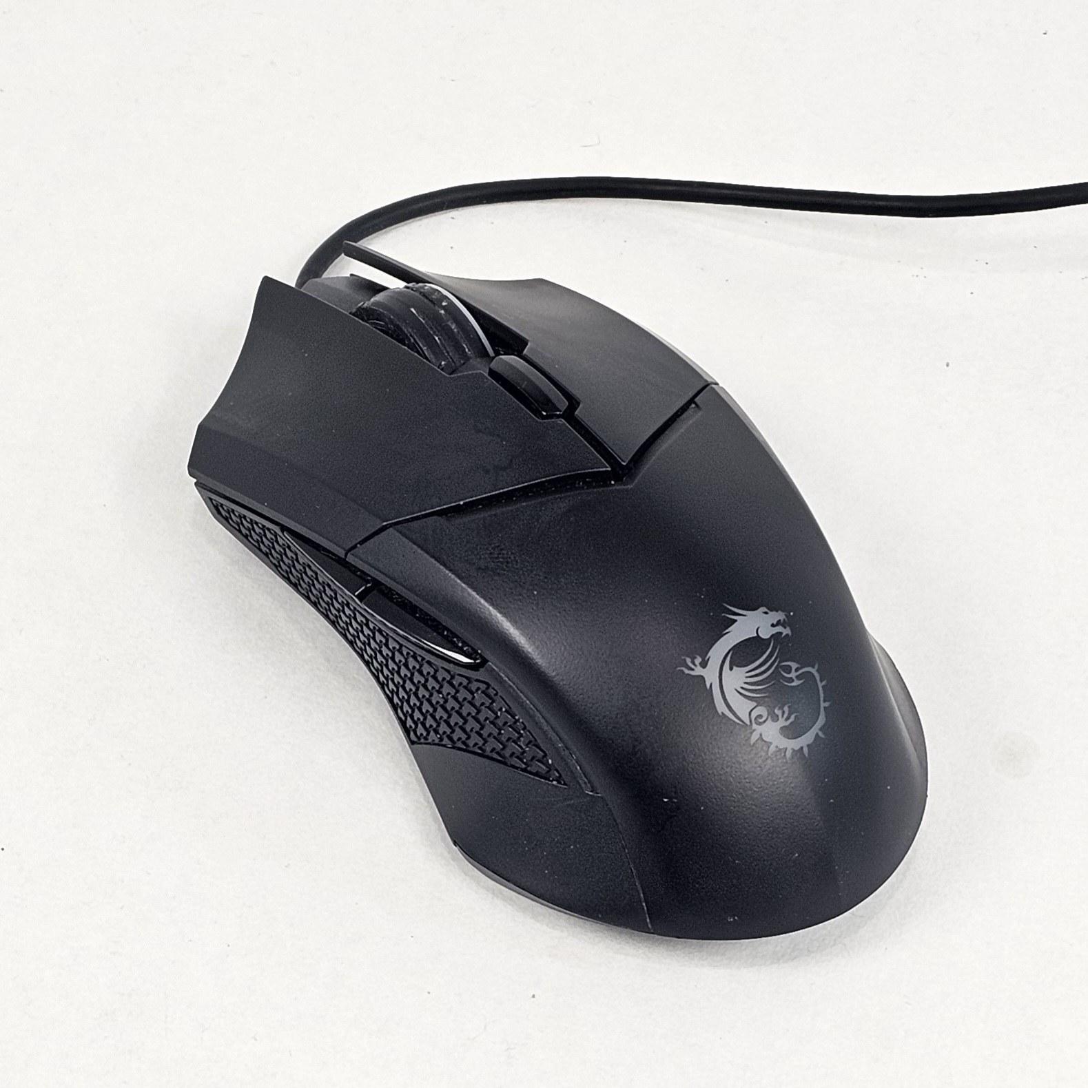 MSI Clutch GM08 Wired Gaming Mouse - Black
