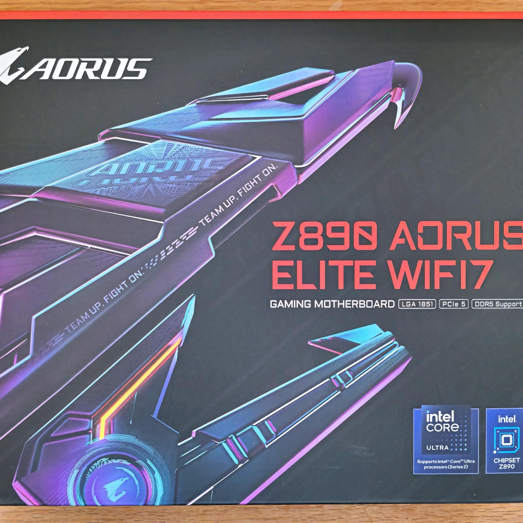 GIGABYTE Z890 AORUS ELITE WIFI7 Ultra Core (Series 2) NEW + FREE GAME