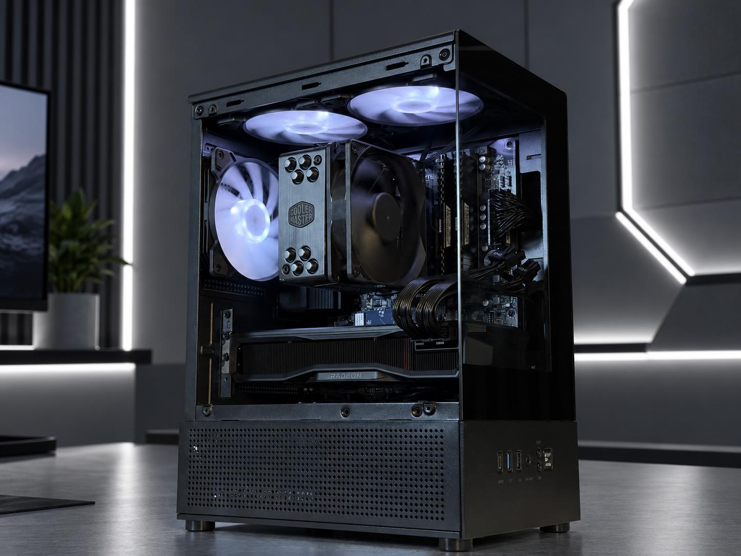👻 GHOST MINI Gaming PC | RX 7900 GRE 16GB | Ryzen 7 5800X | 16GB RAM | 1TB NVME | | FREE SHIPPING