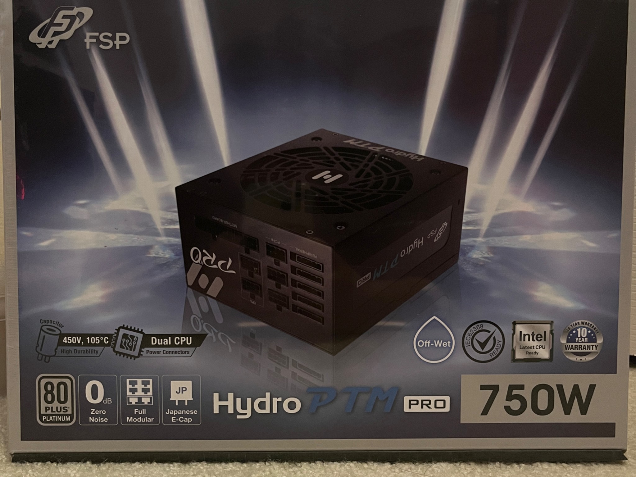Fsp hydro ptm pro 750W power supply