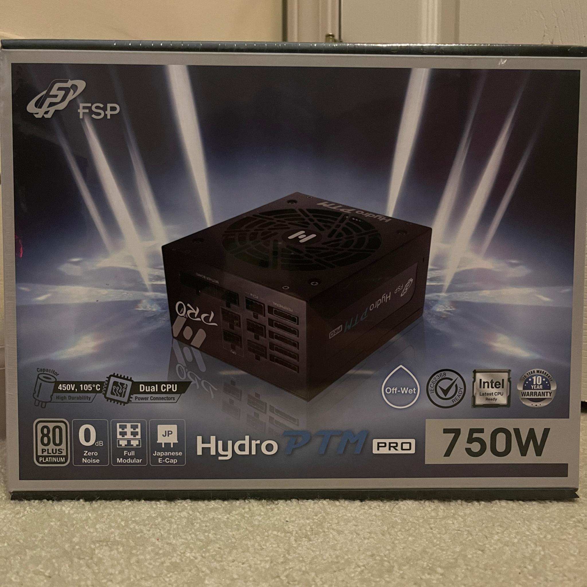 Fsp hydro ptm pro 750W power supply