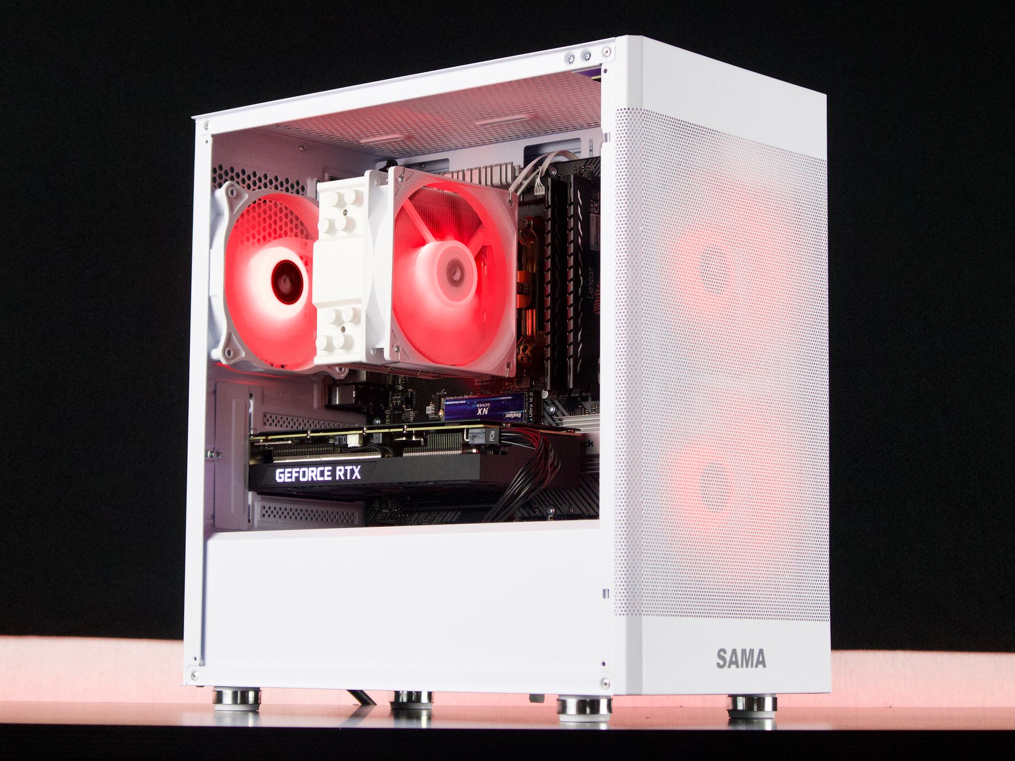 💜🤍💜 Gaming PC | RTX 3060 Ti ⚪ Ryzen 5 3600 🟣 16GB RAM ⚪ 1TB NVMe 💜🤍💜
