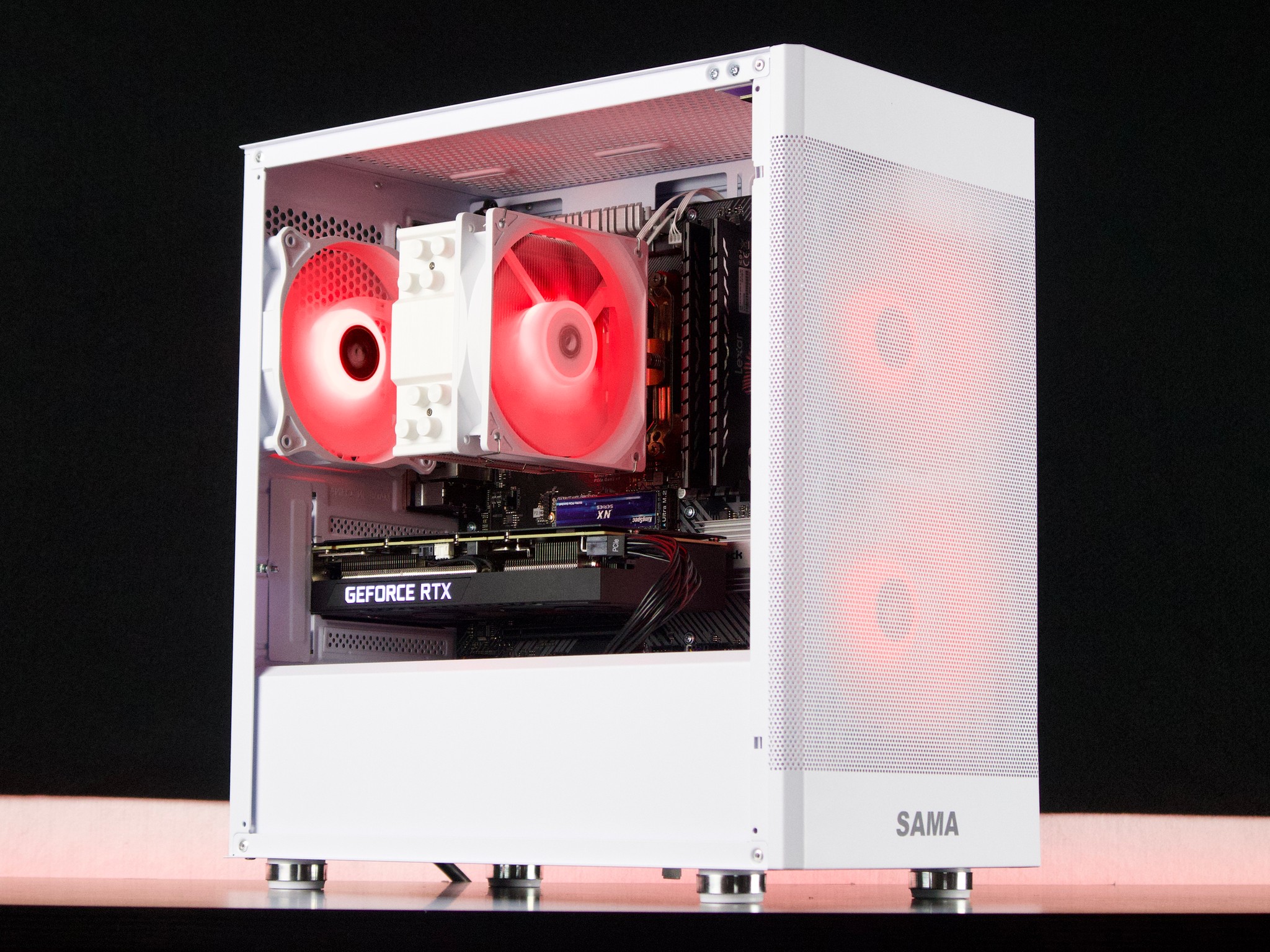 💜🤍💜 Gaming PC | RTX 3060 Ti ⚪ Ryzen 5 3600 🟣 16GB RAM ⚪ 1TB NVMe 💜🤍💜