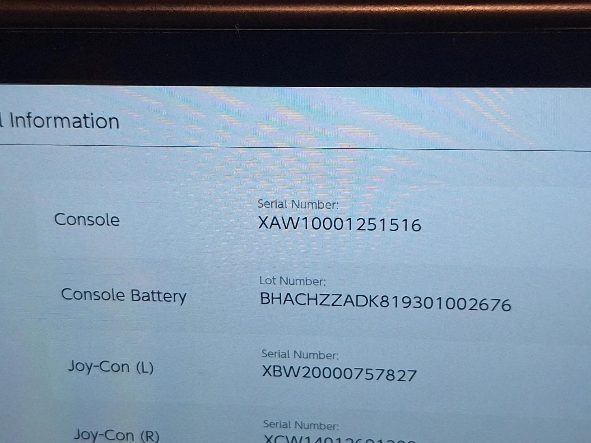 Unbanned Unpatched V1 Nintendo Switch Tablet with dock