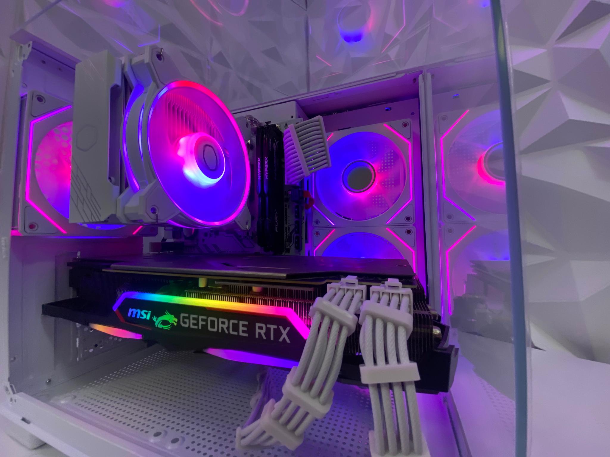 🎅🎅 White Elite Build – Ryzen 5 3600 + RTX 2080 8GB | 1080p/1440p High FPS Ready