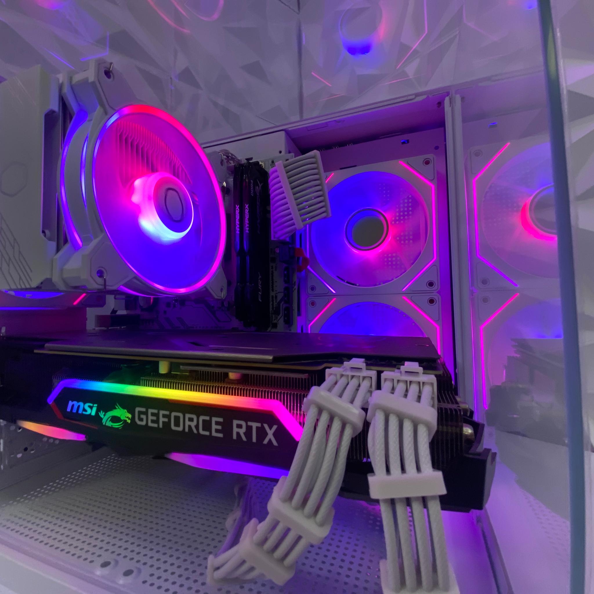🎅🎅 White Elite Build – Ryzen 5 3600 + RTX 2080 8GB | 1080p/1440p High FPS Ready