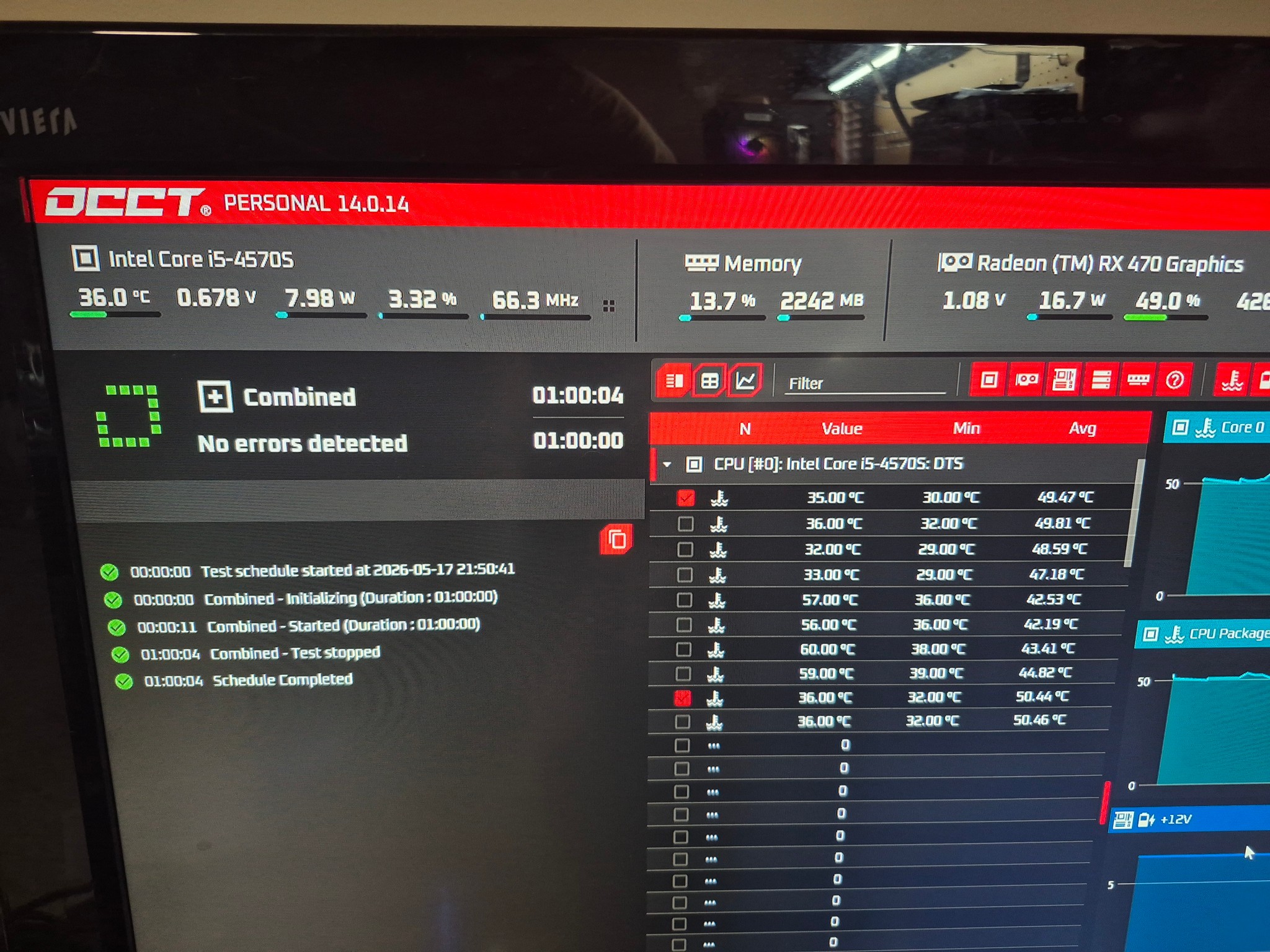80 FPS Fortnite | 180 Day Warranty | i5 4570, 16GB RAM, 480GB SSD, RX 470 4GB, RGB, Win10