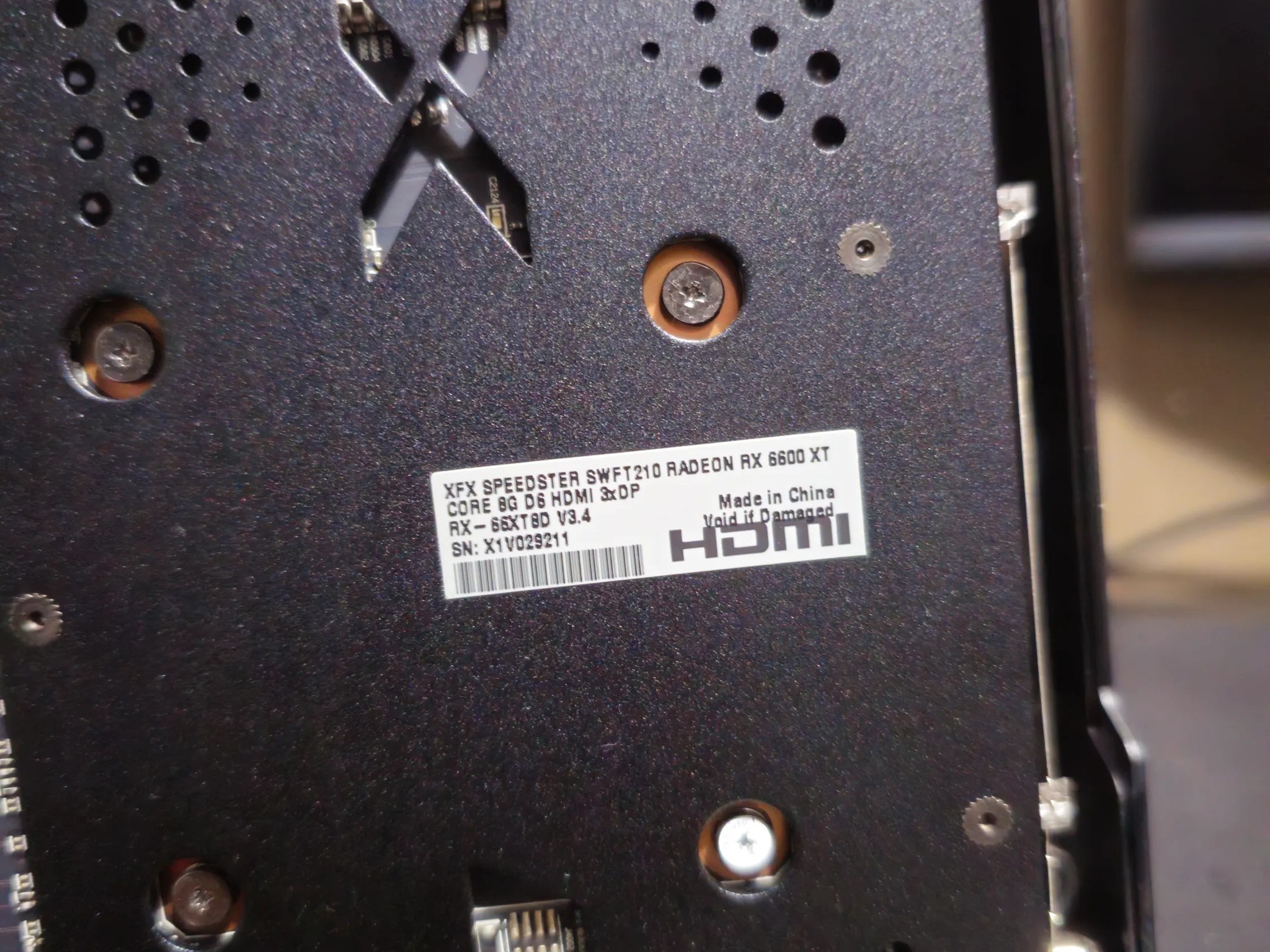 XFX 6600 XT