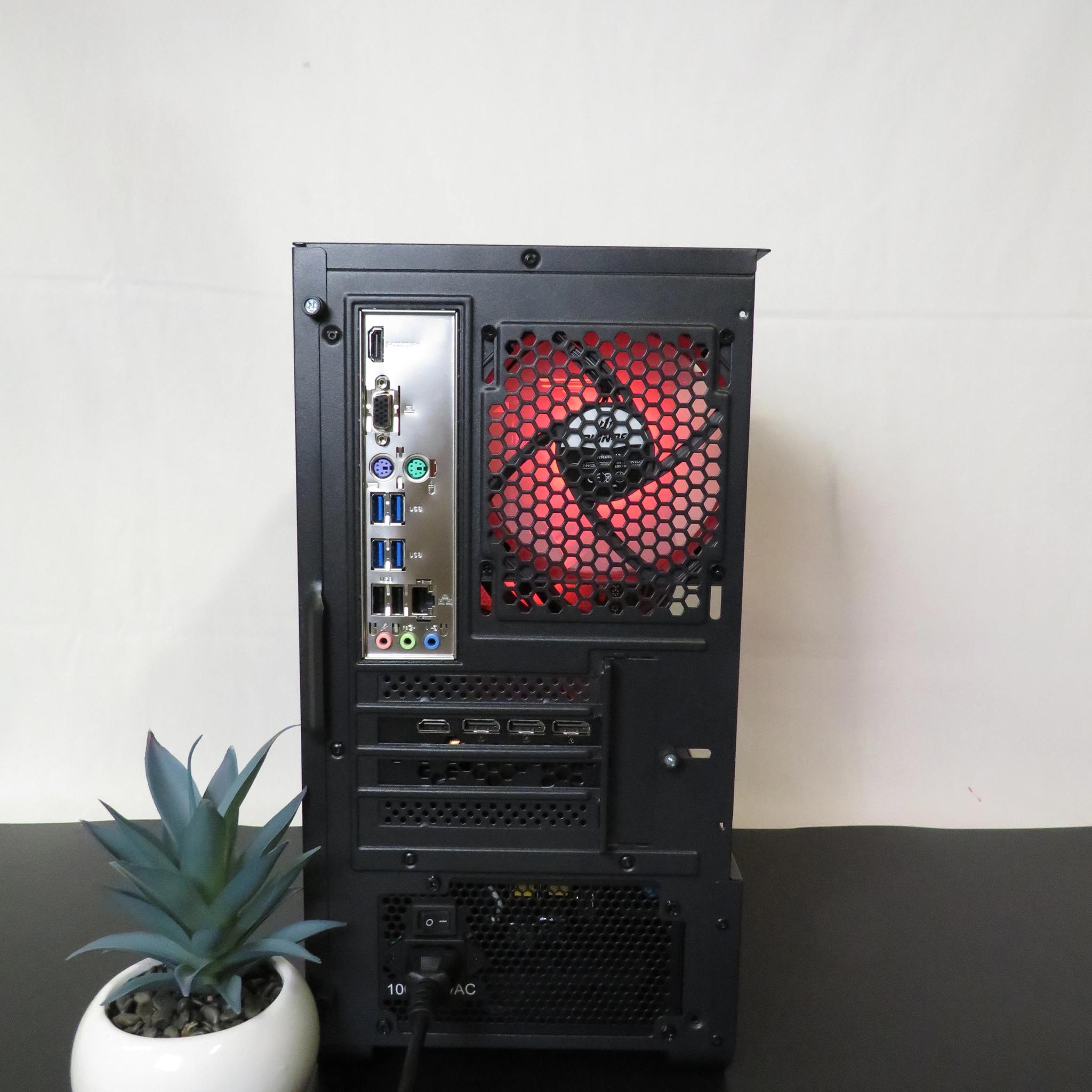 Compact POWER! Ryzen 5 7400F + EVGA RTX 3070 XC3 + 32 GB DDR5 RAM + 1 TB NVME