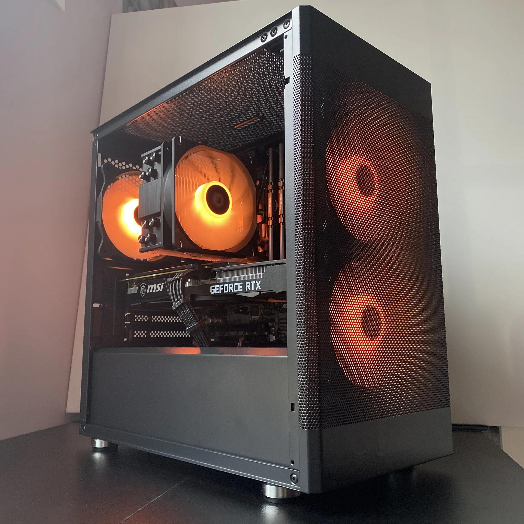 🖤 Stealth 🖤 | RTX 3060 | Intel i5-12400f | 16GB Ram | 1TB SSD | Mid-Range Gaming PC