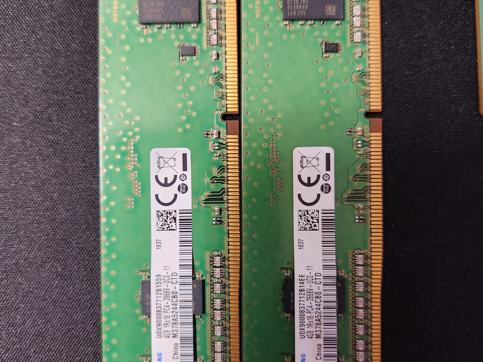 14 Sticks of DDR4 Ram "Not Working"