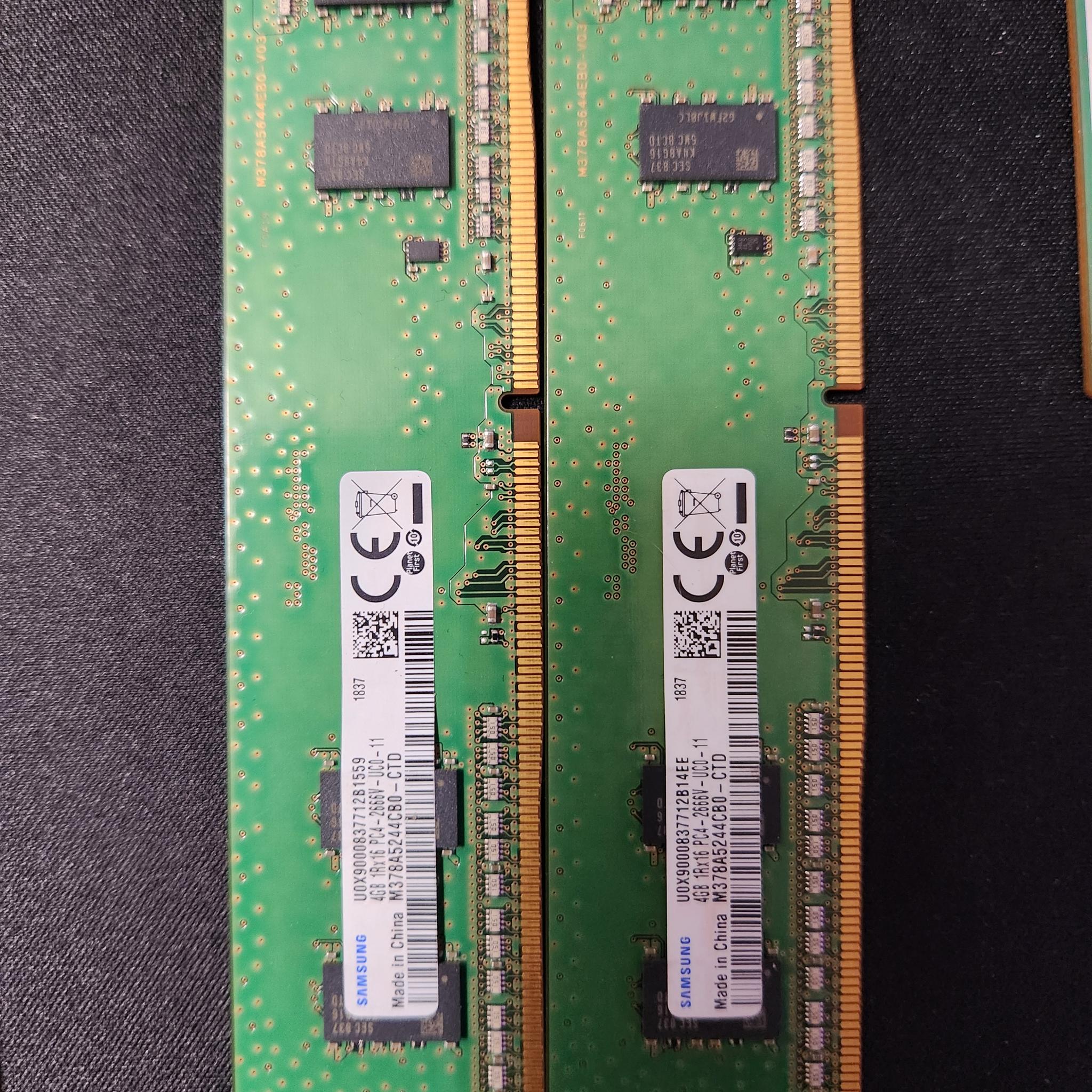 14 Sticks of DDR4 Ram "Not Working"