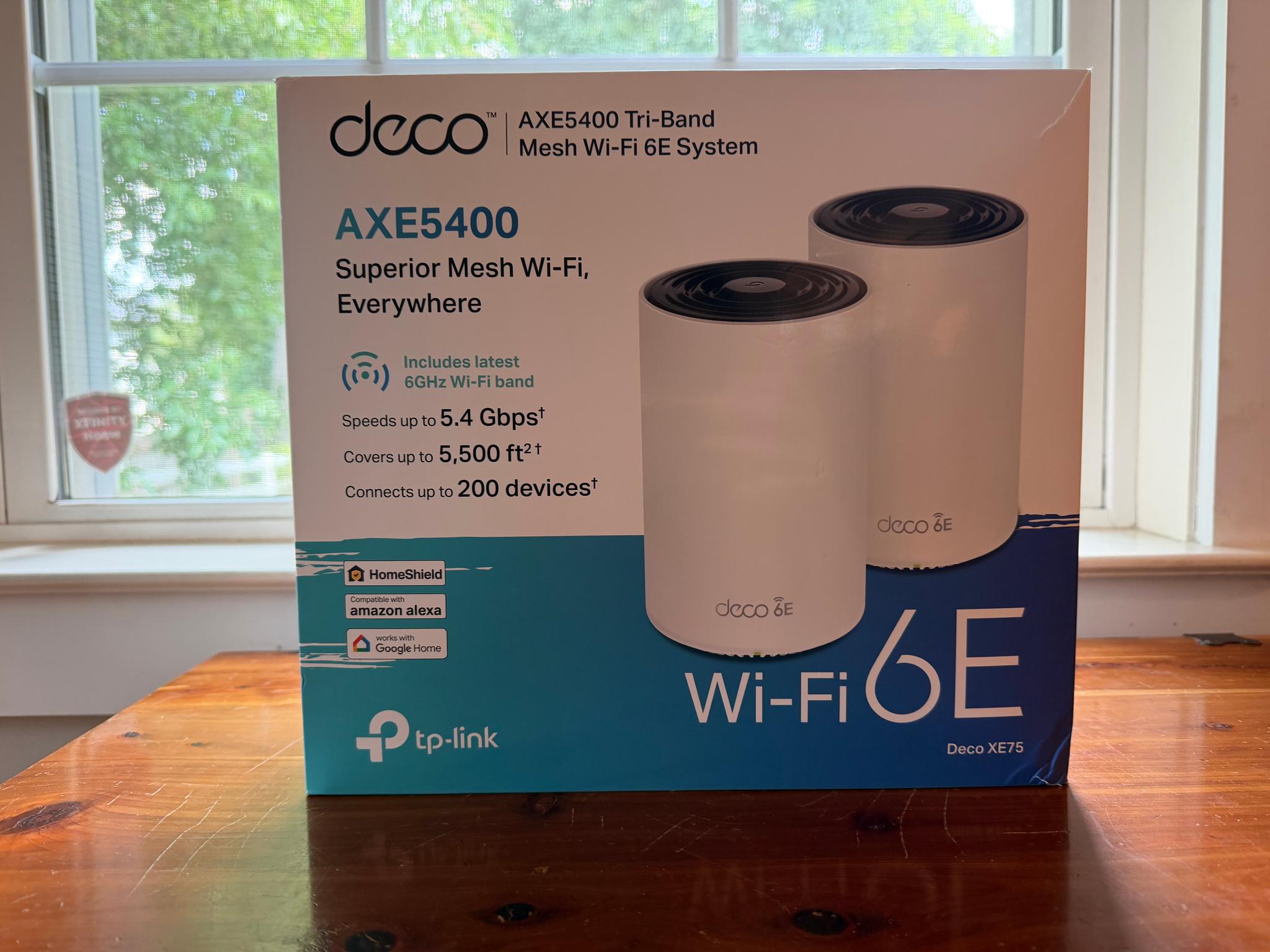 Dual Deco Routers WiFi 6E