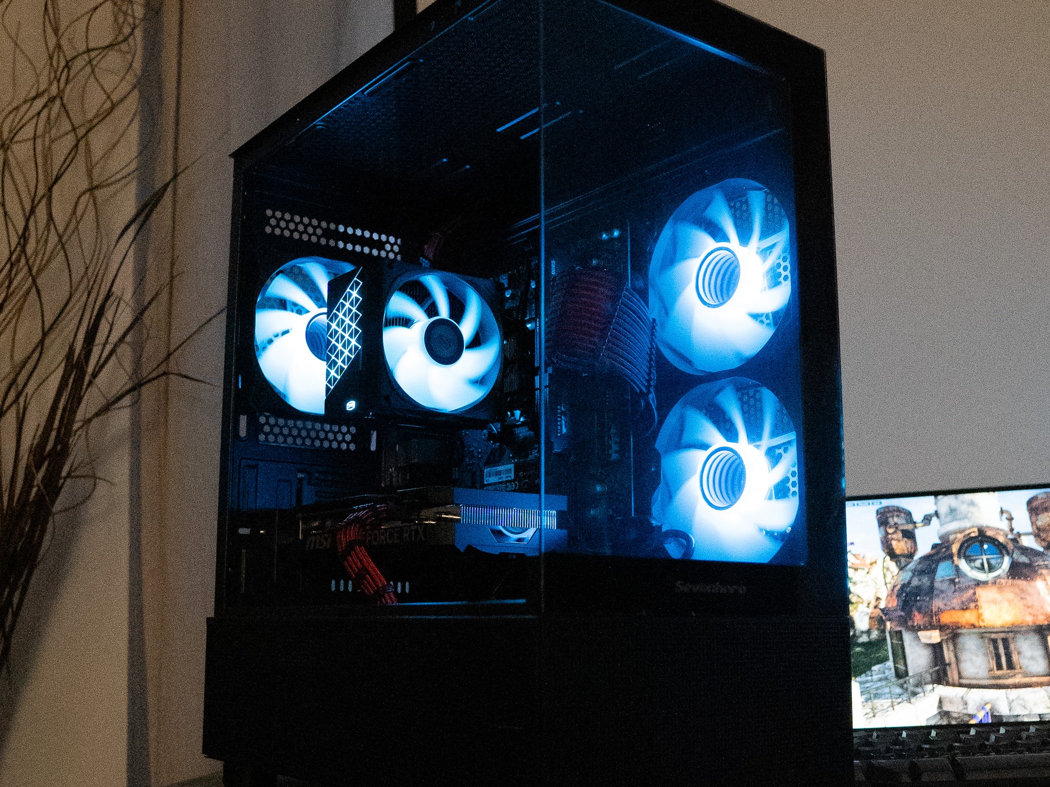 🩸⚫ | MSI RTX 4060 Ti | RYZEN 5 7500F | 16GB DDR5 RAM | 1TB NVME SSD | Ruby Rocket 4.0