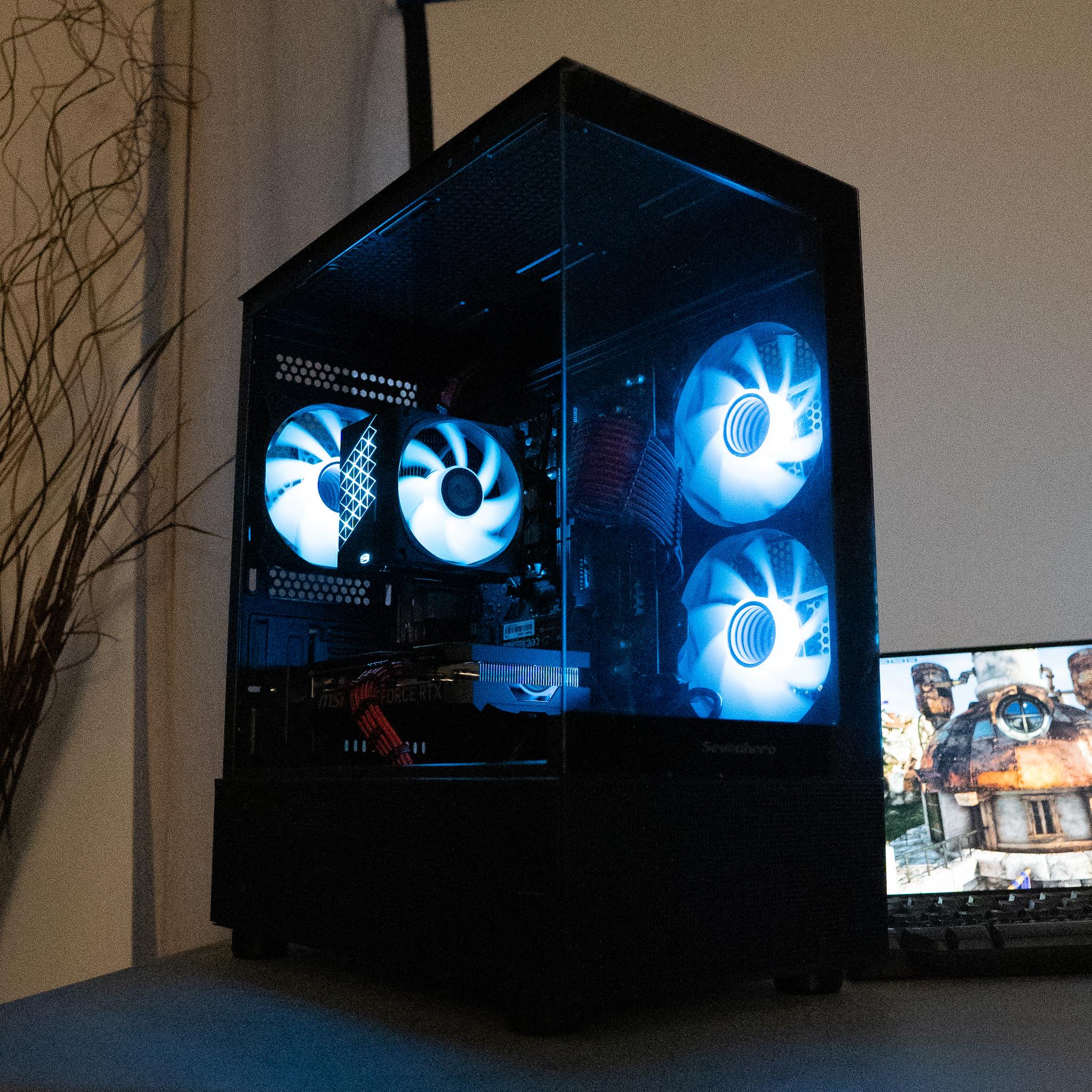 🩸⚫ | MSI RTX 4060 Ti | RYZEN 5 7500F | 16GB DDR5 RAM | 1TB NVME SSD | Ruby Rocket 4.0