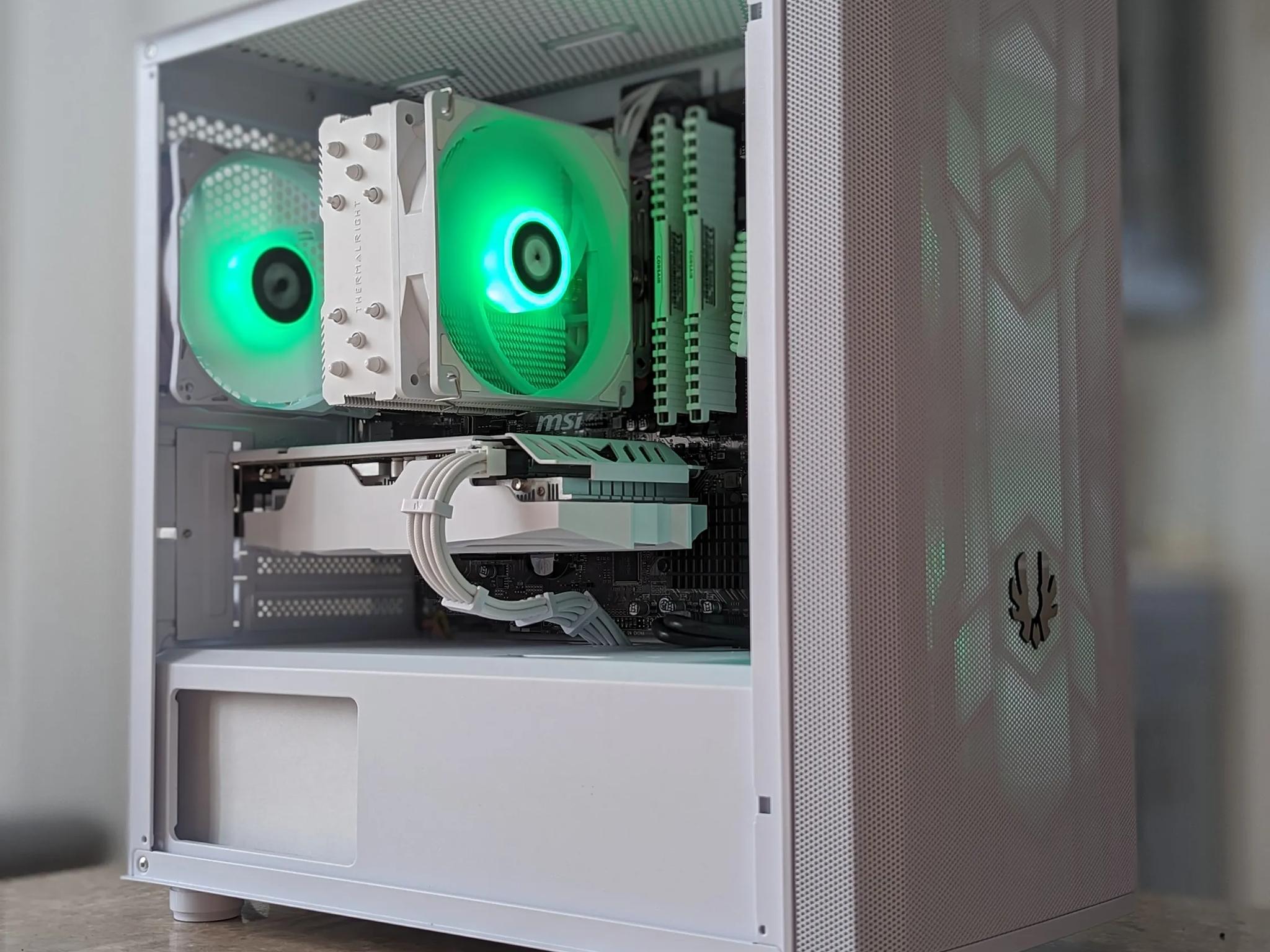 Ryzen 5 2600, RX 5500XT White Gaming/Streaming PC