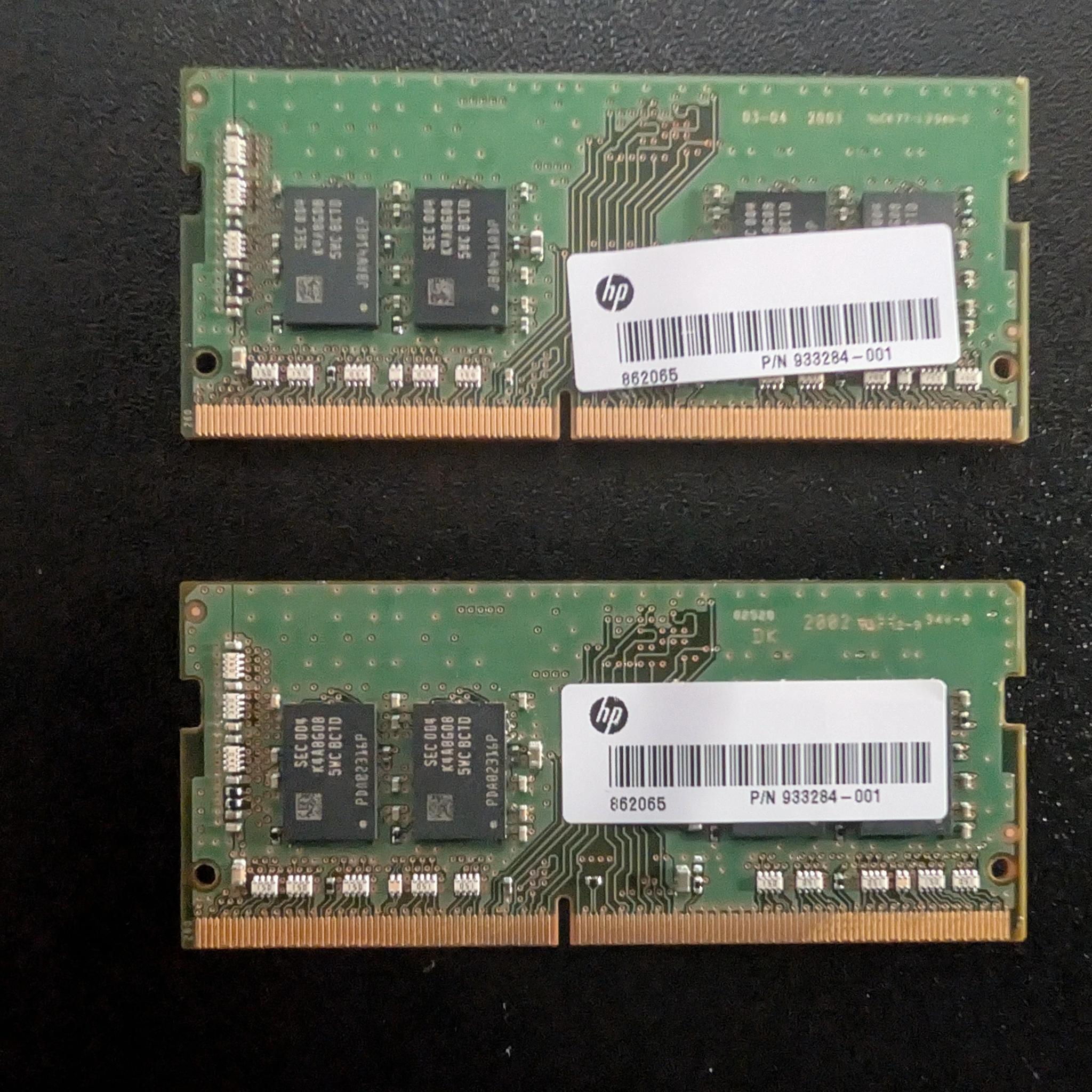 Samsung DDR4 SO-DIMM RAM 2x8GB 2666MHz (M471A1K43CB1)