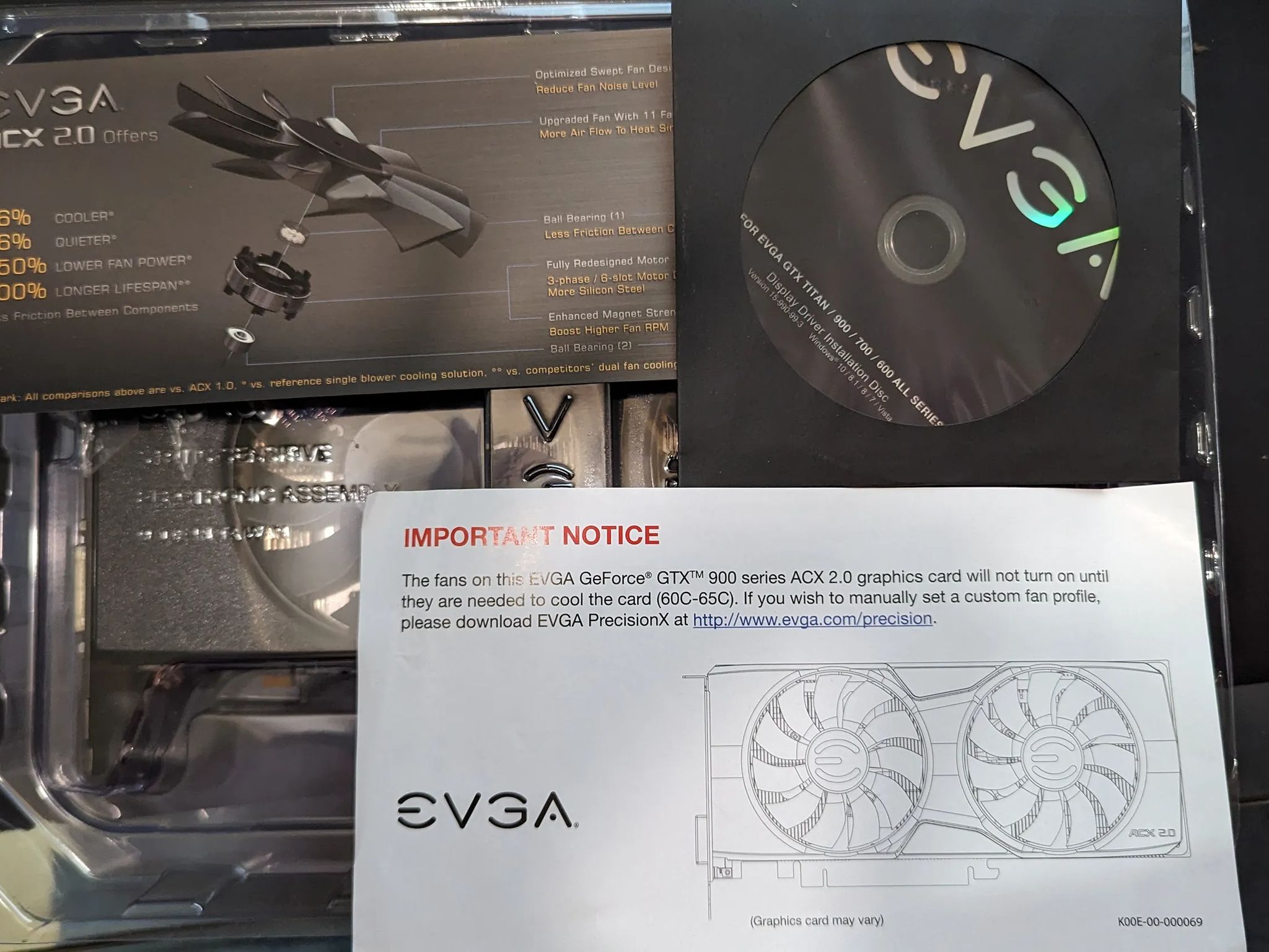 EVGA GeForce GTX 970 4GB SSC Gaming ACX 2.0+ Cooling Graphics Card (04G-P4-3975-KR)